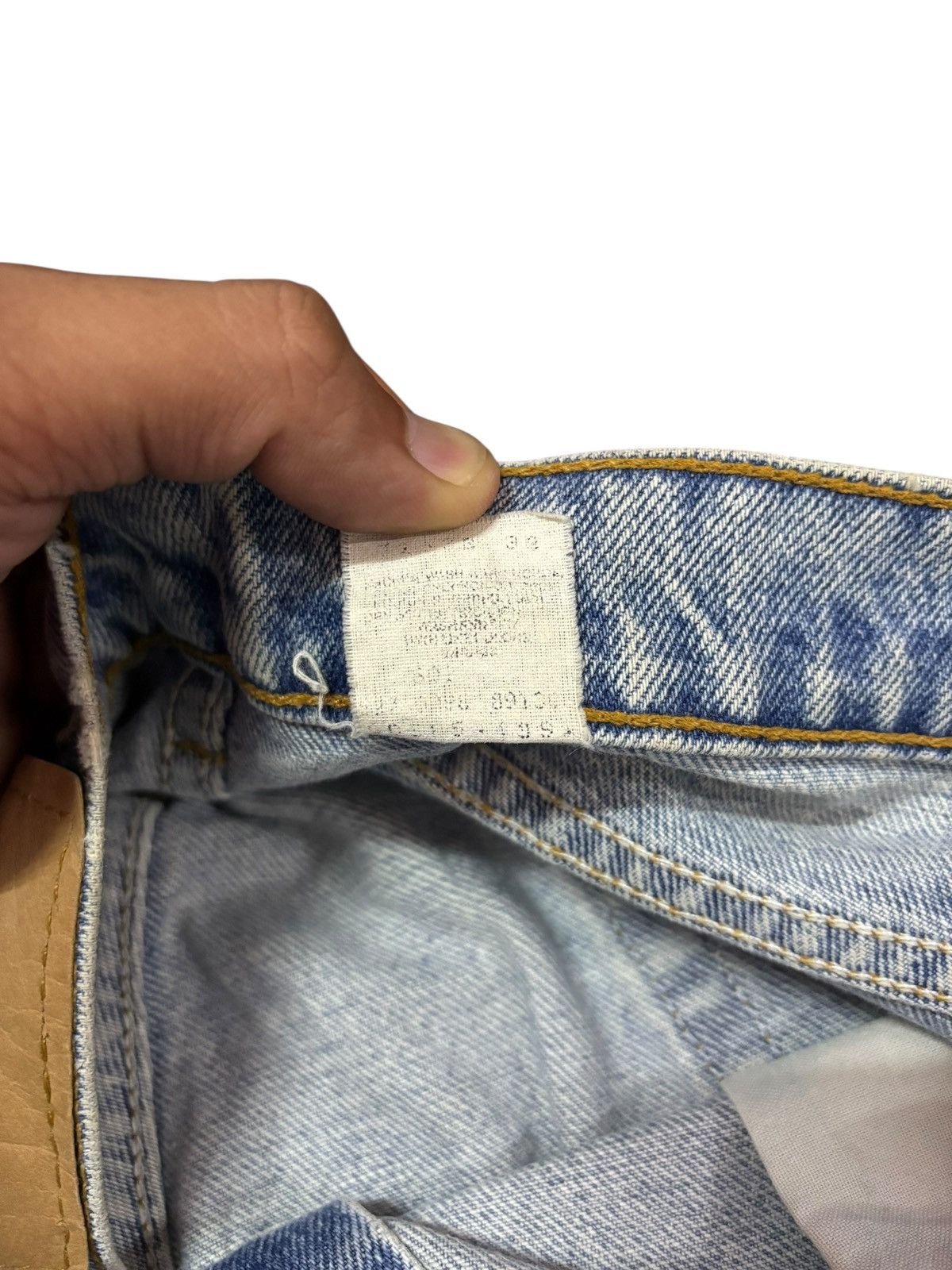 Levi's Vtg Levi’s 90s 505 Custom Grunge Destroyed Jeans Size US 34 / EU 50 - 9 Thumbnail