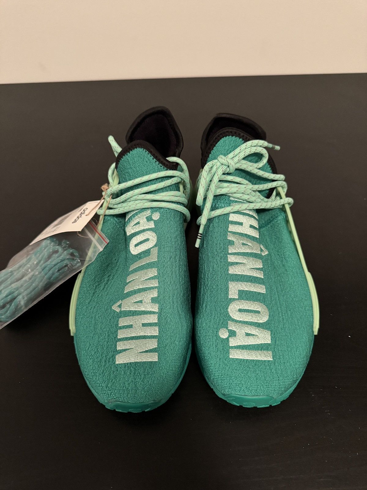 Adidas × Pharrell ADIDAS NMD HU PHARRELL GREEN COMPLEXLAND Size US 9 / EU 42 - 3 Thumbnail