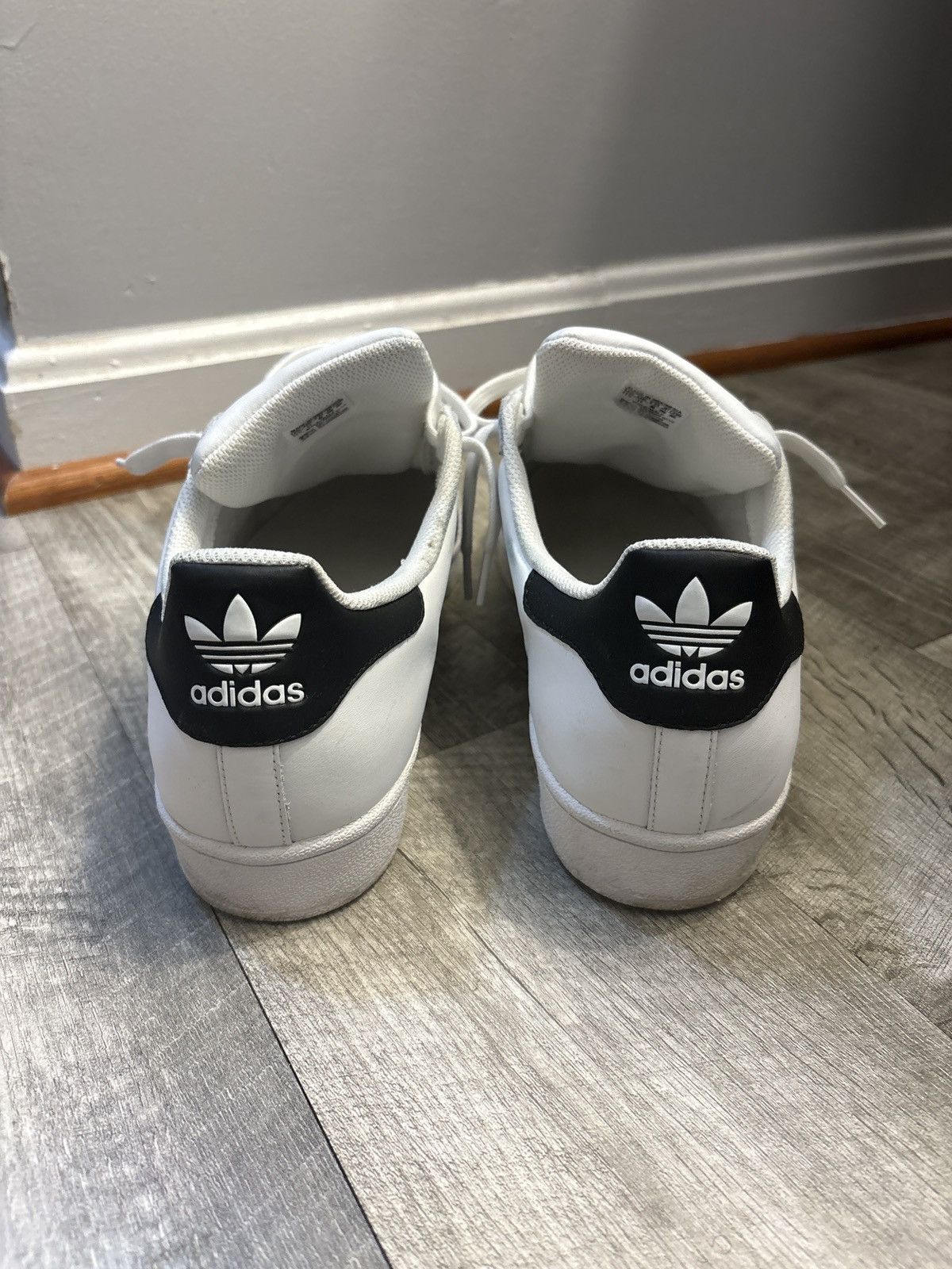 Adidas Adidas Superstar Size US 11.5 / EU 44-45 - 4 Thumbnail