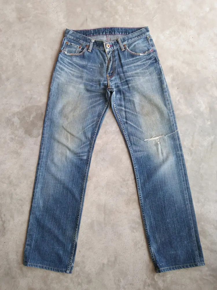 Levi's Vintage Levi's Jeans 502 Distressed Denim 30x31 Size US 30 / EU 46 - 1 Thumbnail