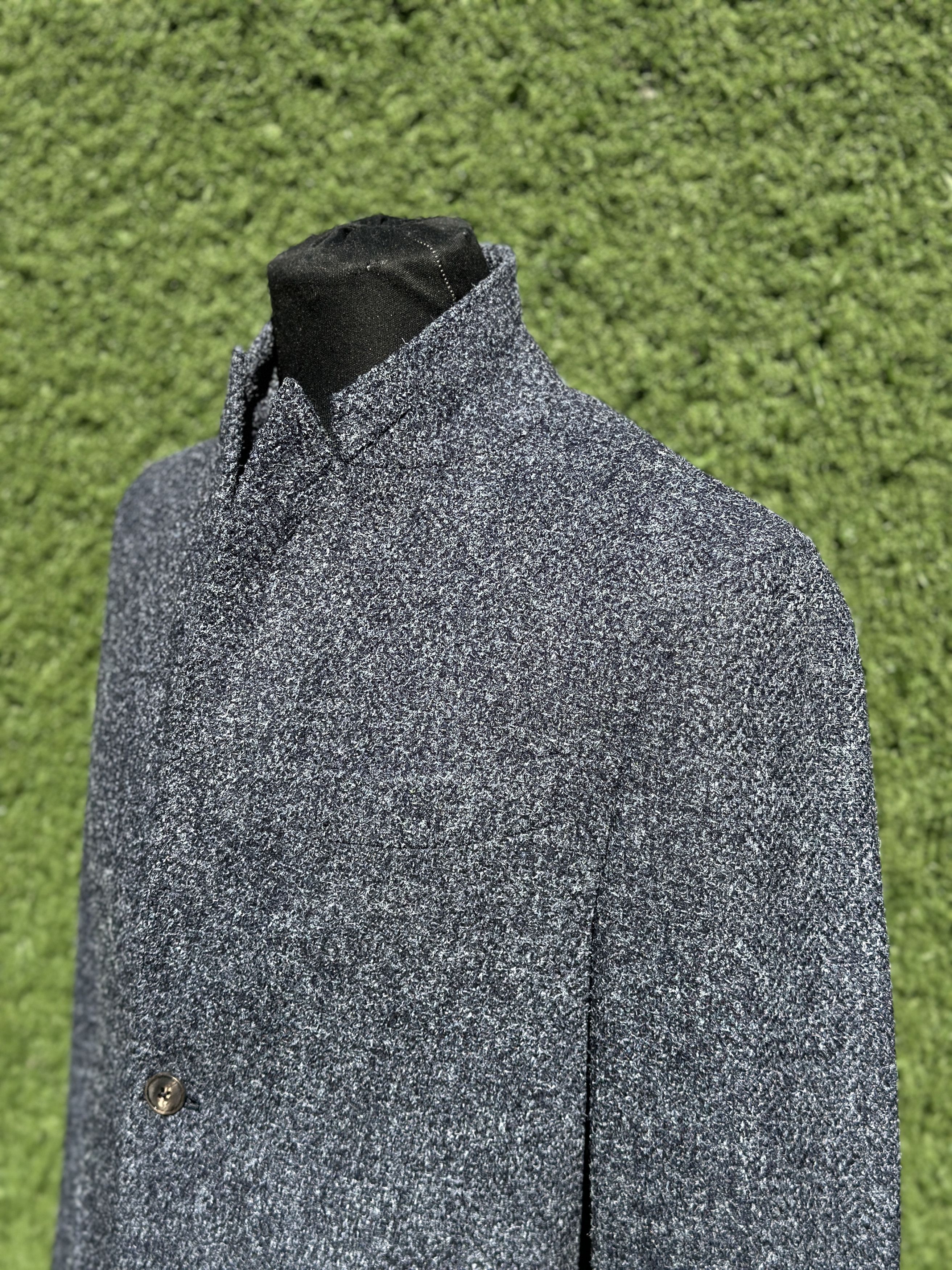 Boglioli Boglioli K-Jacket Bouclé Tweed 2 Button Patch Pockets 48R Size 48R - 14 Thumbnail