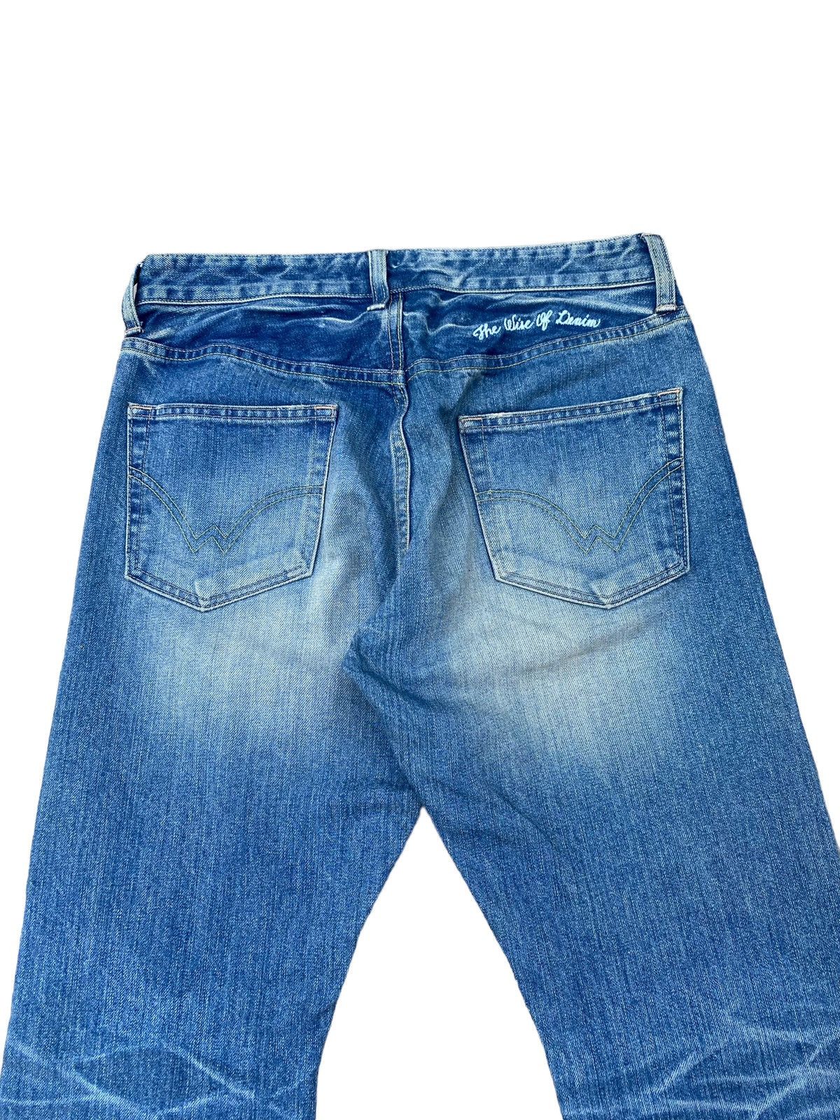 If Six Was Nine Vintage The Wise Of Denim Flare Denim Pant Size US 29 - 6 Thumbnail