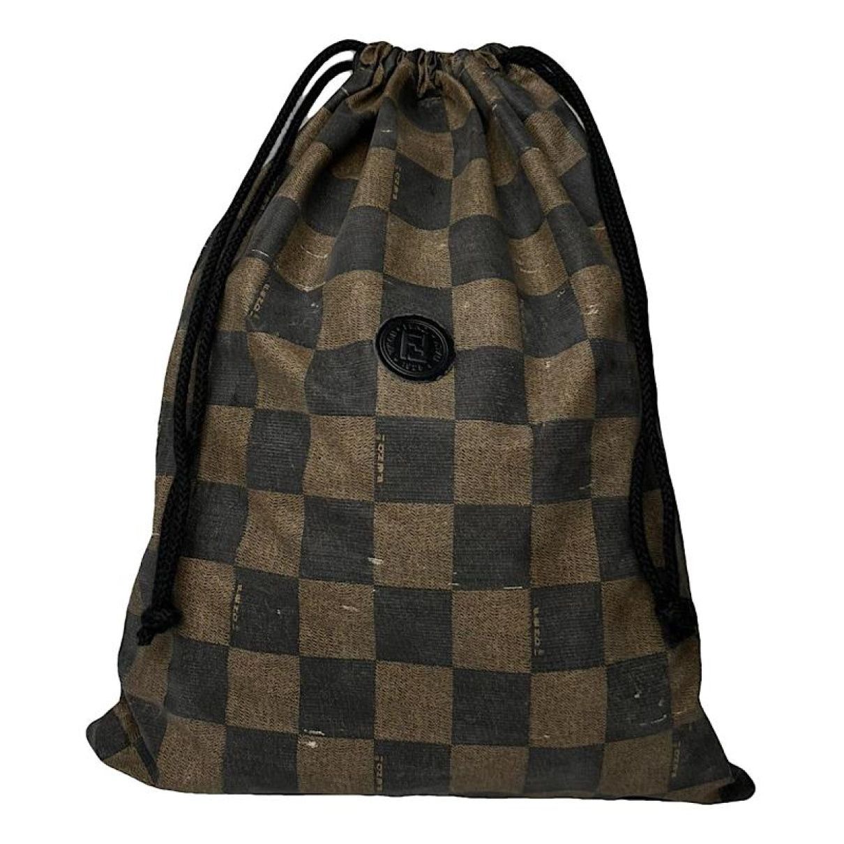 Fendi Black Leather Handbag Size ONE SIZE - 1 Thumbnail