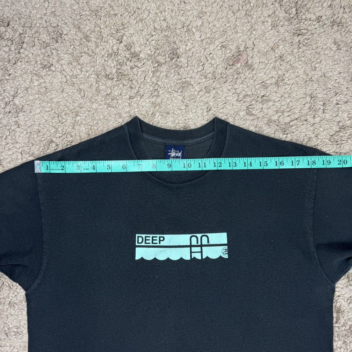 Stussy Vintage Stussy Box Logo Deep T-shirt Size US M / EU 48-50 / 2 - 12 Thumbnail