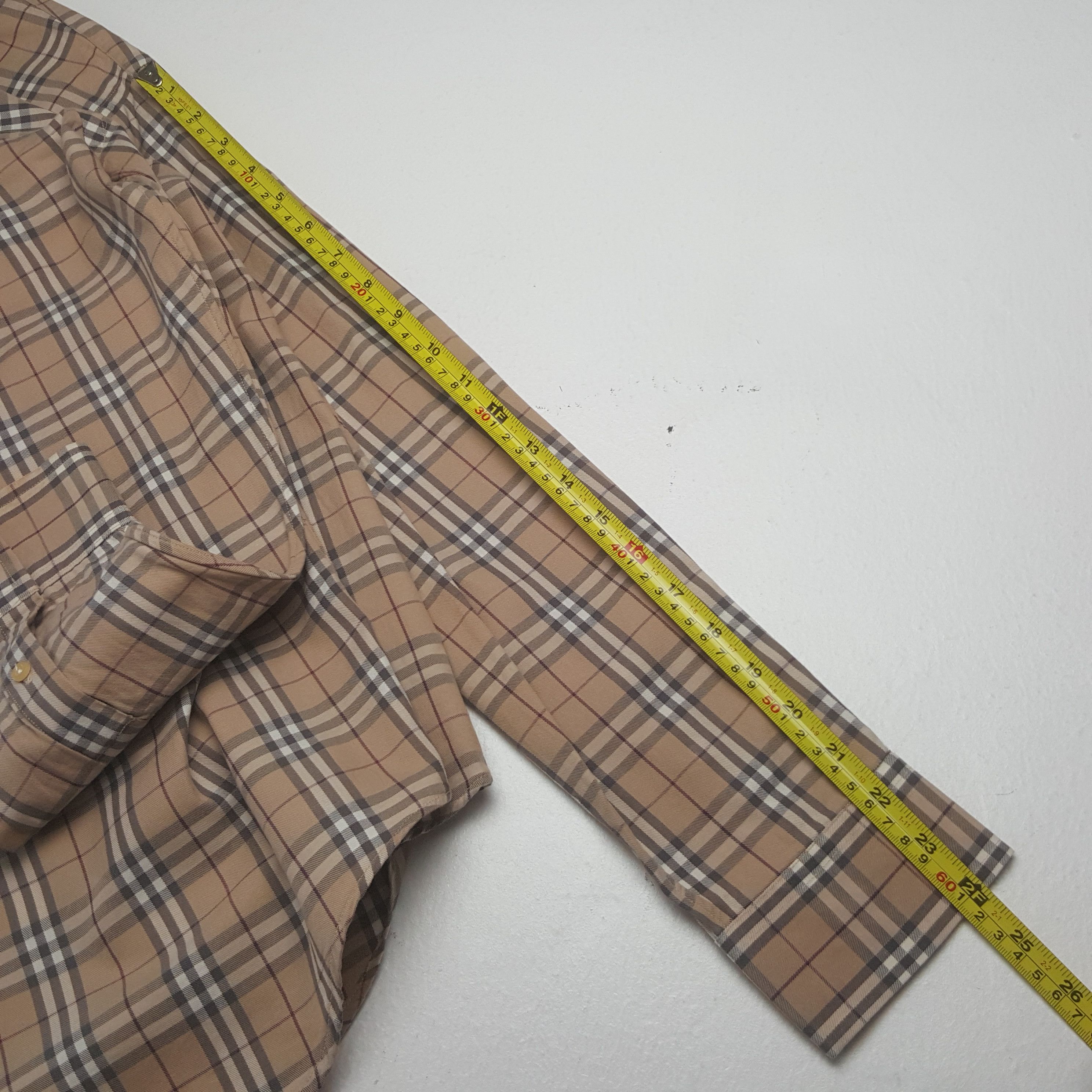 Burberry Vintage Burberry Nova Check Shirt Button Up C319N26 Size US L / EU 52-54 / 3 - 6 Thumbnail