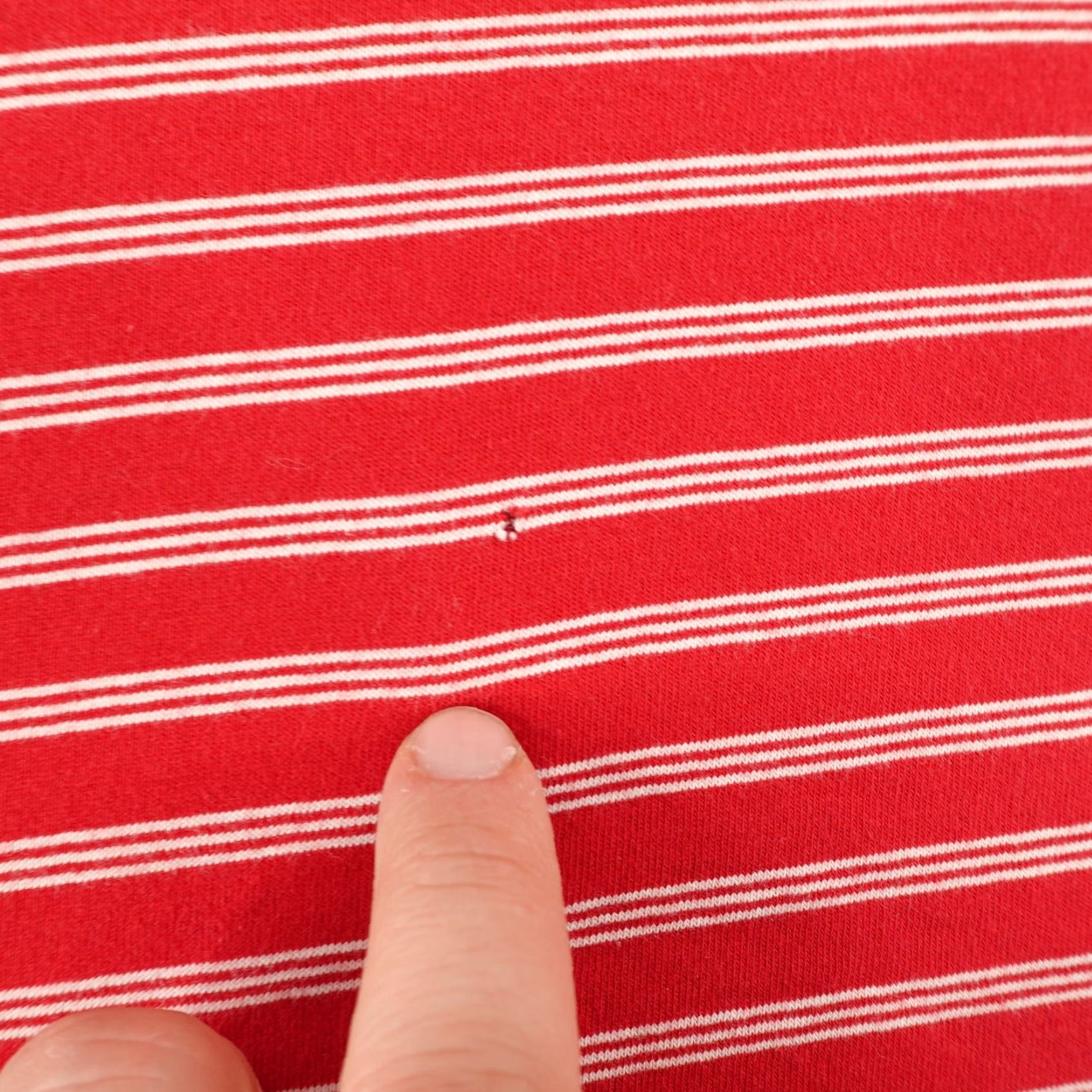 Ralph Lauren VINTAGE Ralph Lauren Polo Shirt Mens Large Red White Stripes 1/4 Zip Activewear Y2K Size US L / EU 52-54 / 3 - 4 Thumbnail