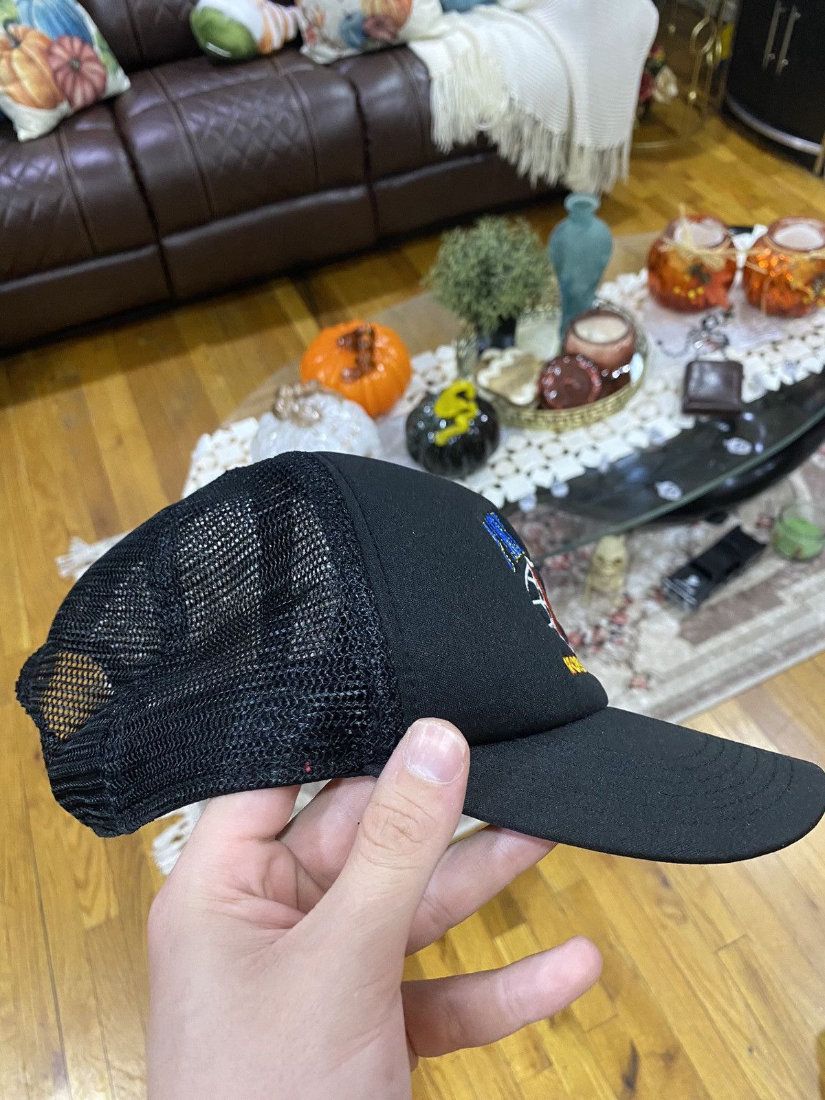 Vintage Pink Floyd world tour trucker hat Grailed