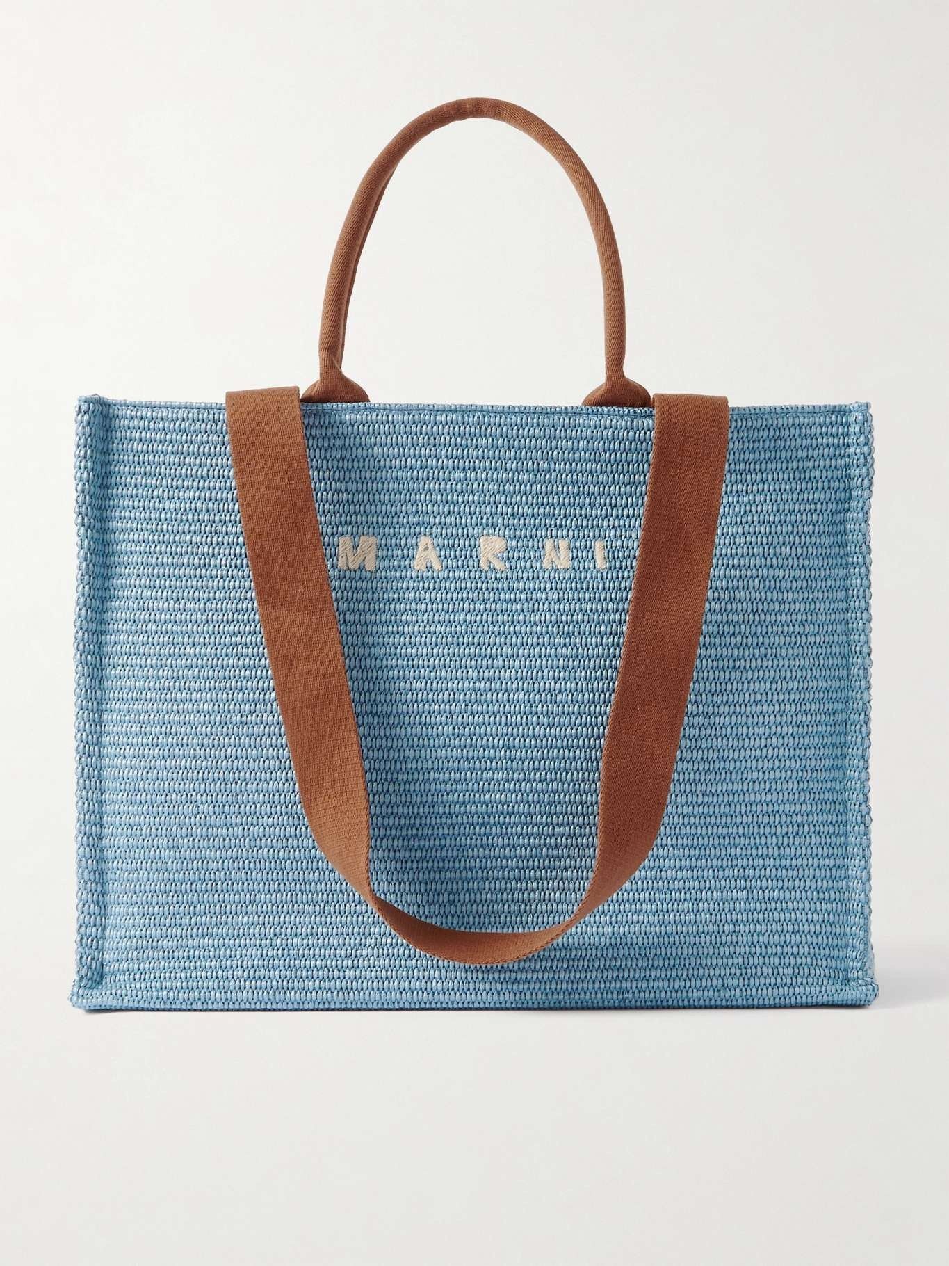 Marni o1f1d3z0825 Size: OS / Basket Large Bag in Blue Size ONE SIZE - 1 Thumbnail