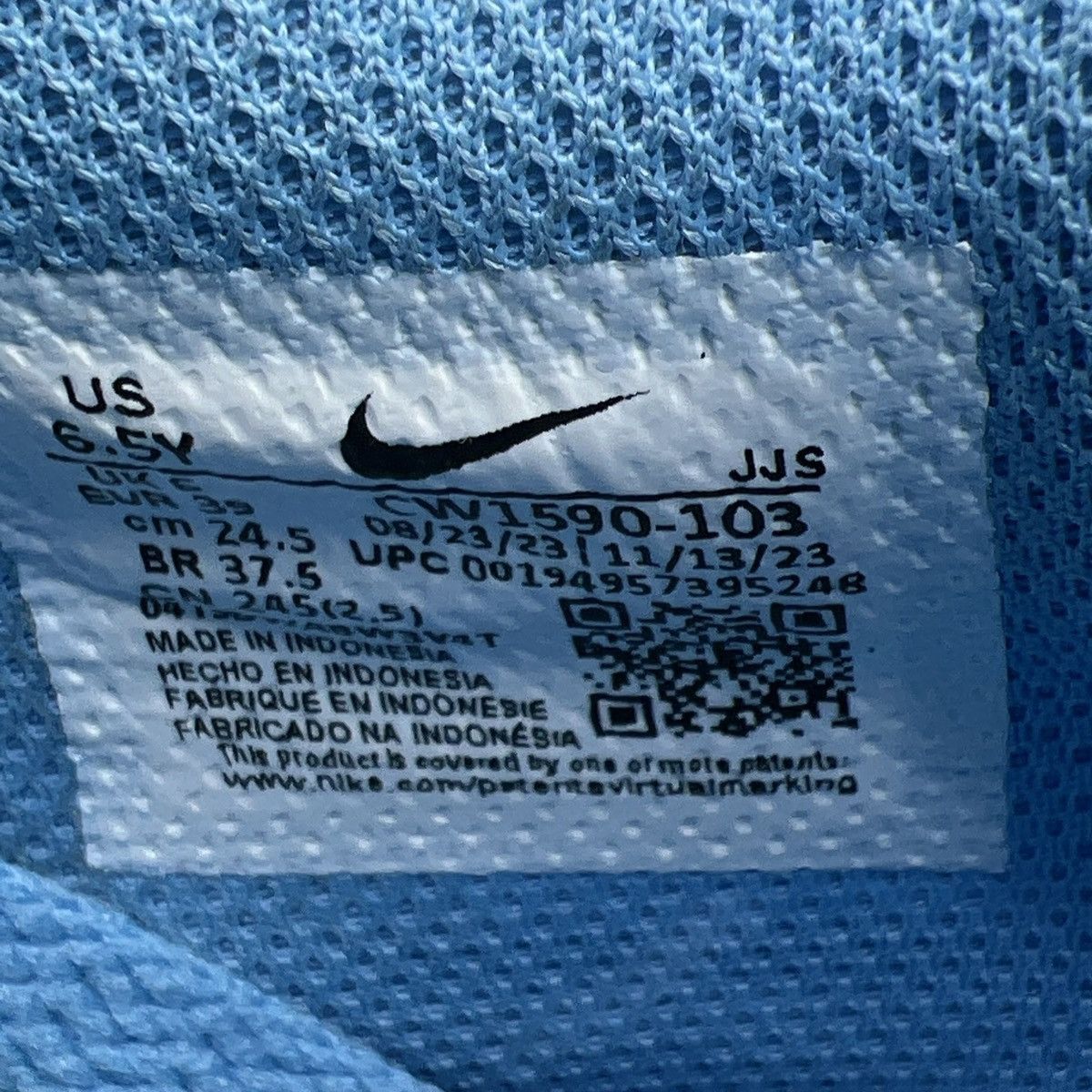 Nike Nike dunk low university blue Size US 6.5 / EU 39-40 - 9 Thumbnail