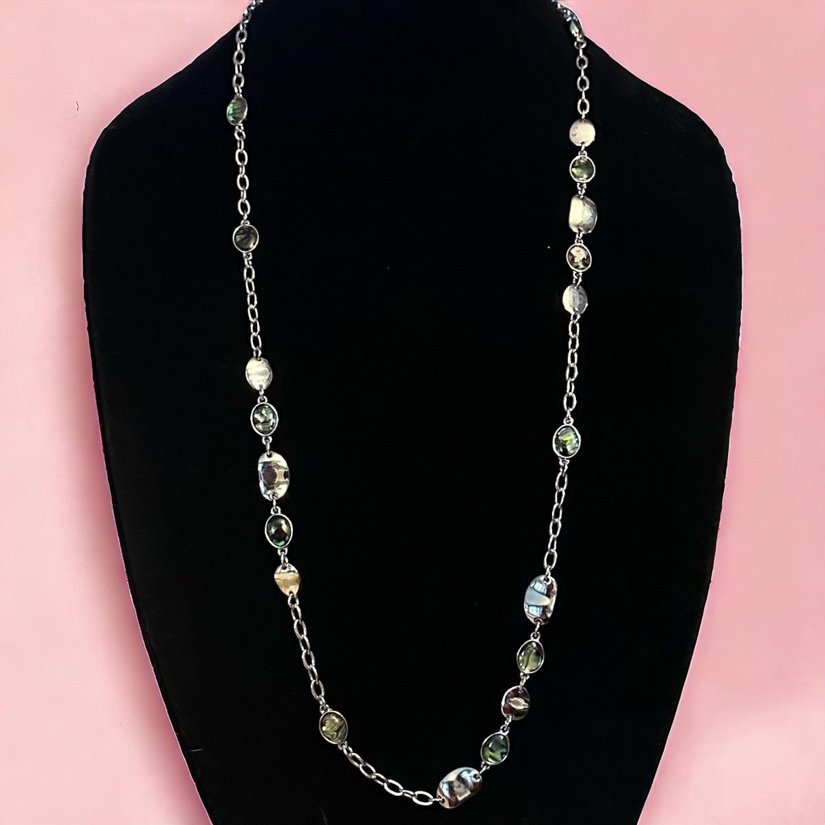 Other Lia Sophia abalone chain necklace Size ONE SIZE - 1 Thumbnail