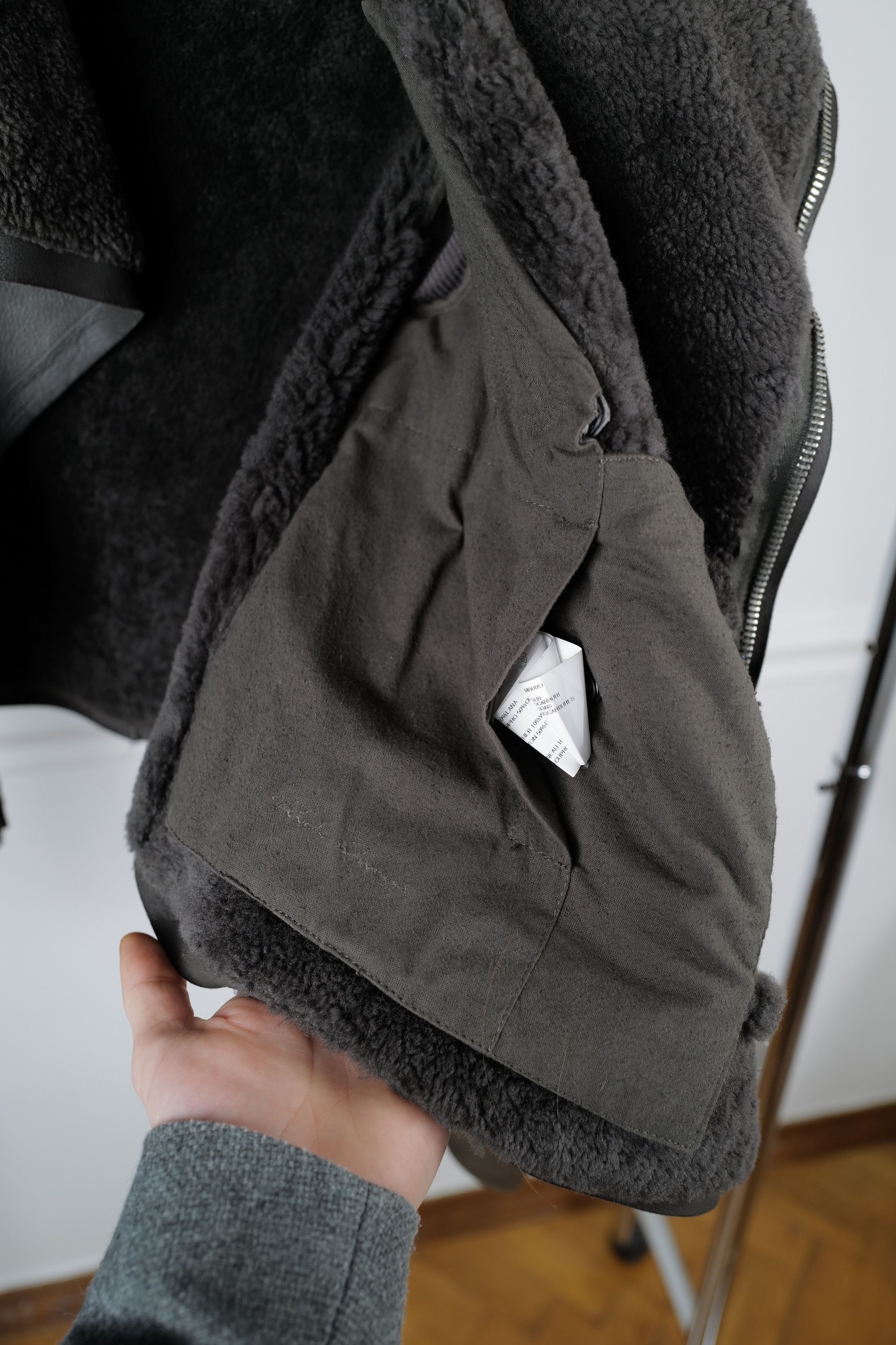 Rick Owens rick owens shearing leather jacket Size M / US 6-8 / IT 42-44 - 16 Thumbnail
