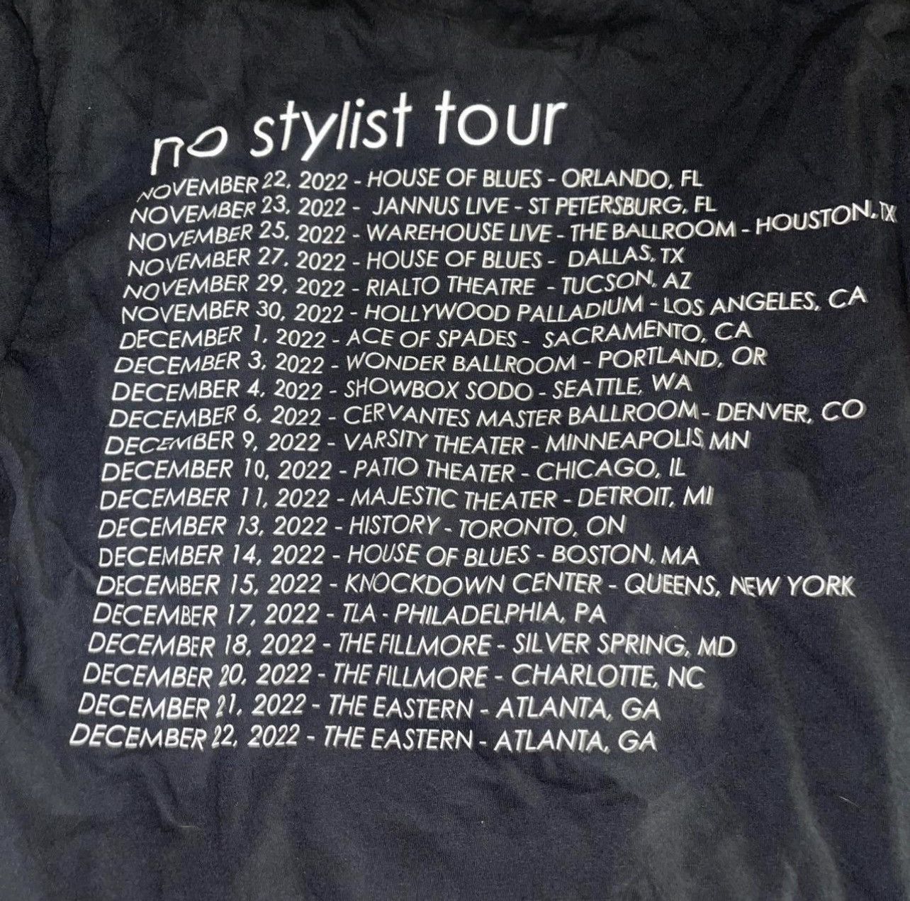Destroy Lonely Destroy Lonely no stylist tour t-shirt Size US M / EU 48-50 / 2 - 4 Thumbnail