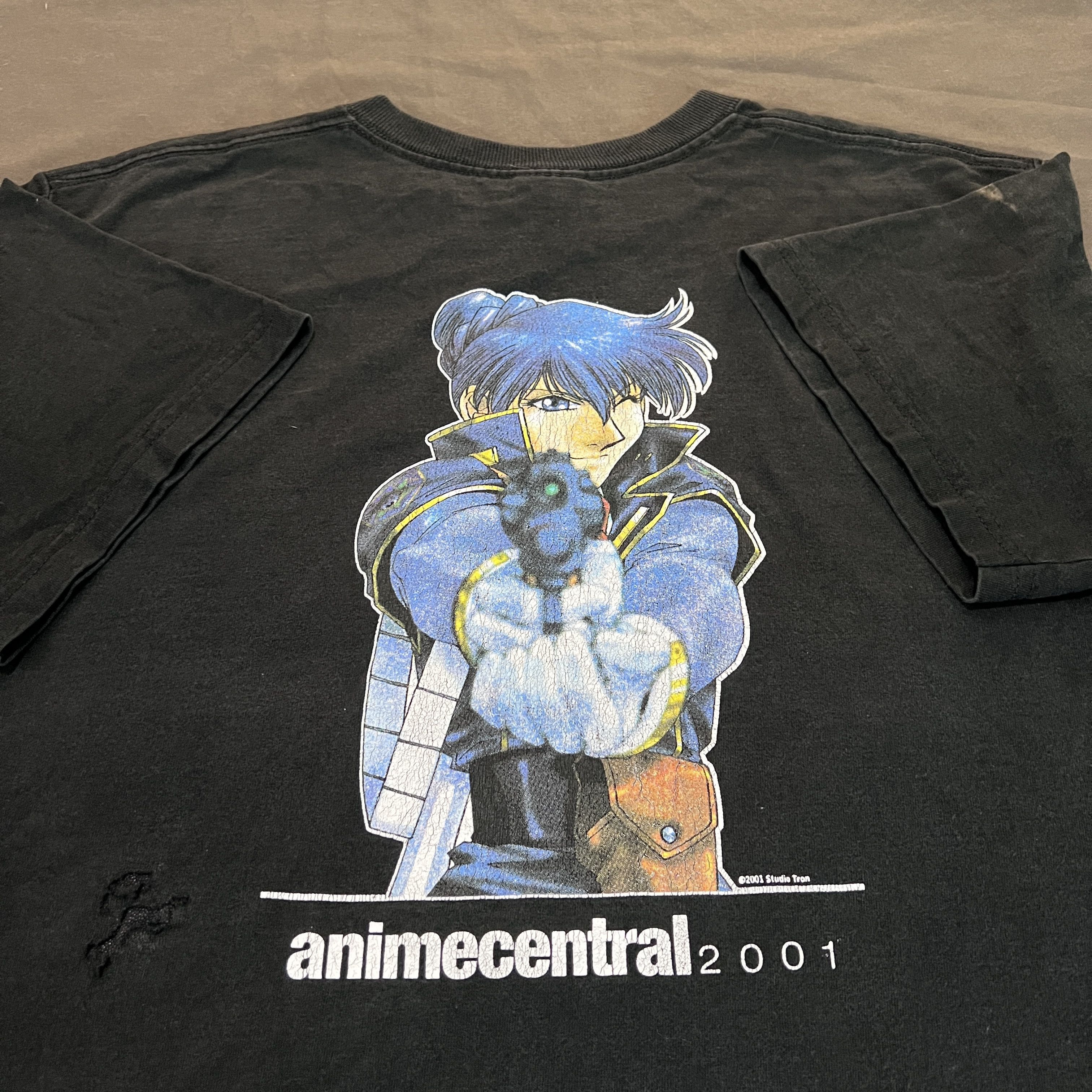 Anime Vintage 2001 Anime Central Promo Tee Faded Size US L / EU 52-54 / 3 - 1 Thumbnail