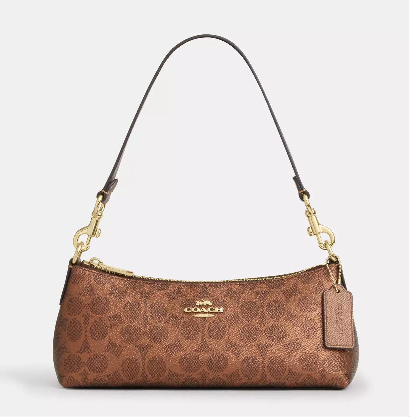 Coach Charlotte Shoulder Bag In Signature Canvas CCL40 Size ONE SIZE - 1 Thumbnail