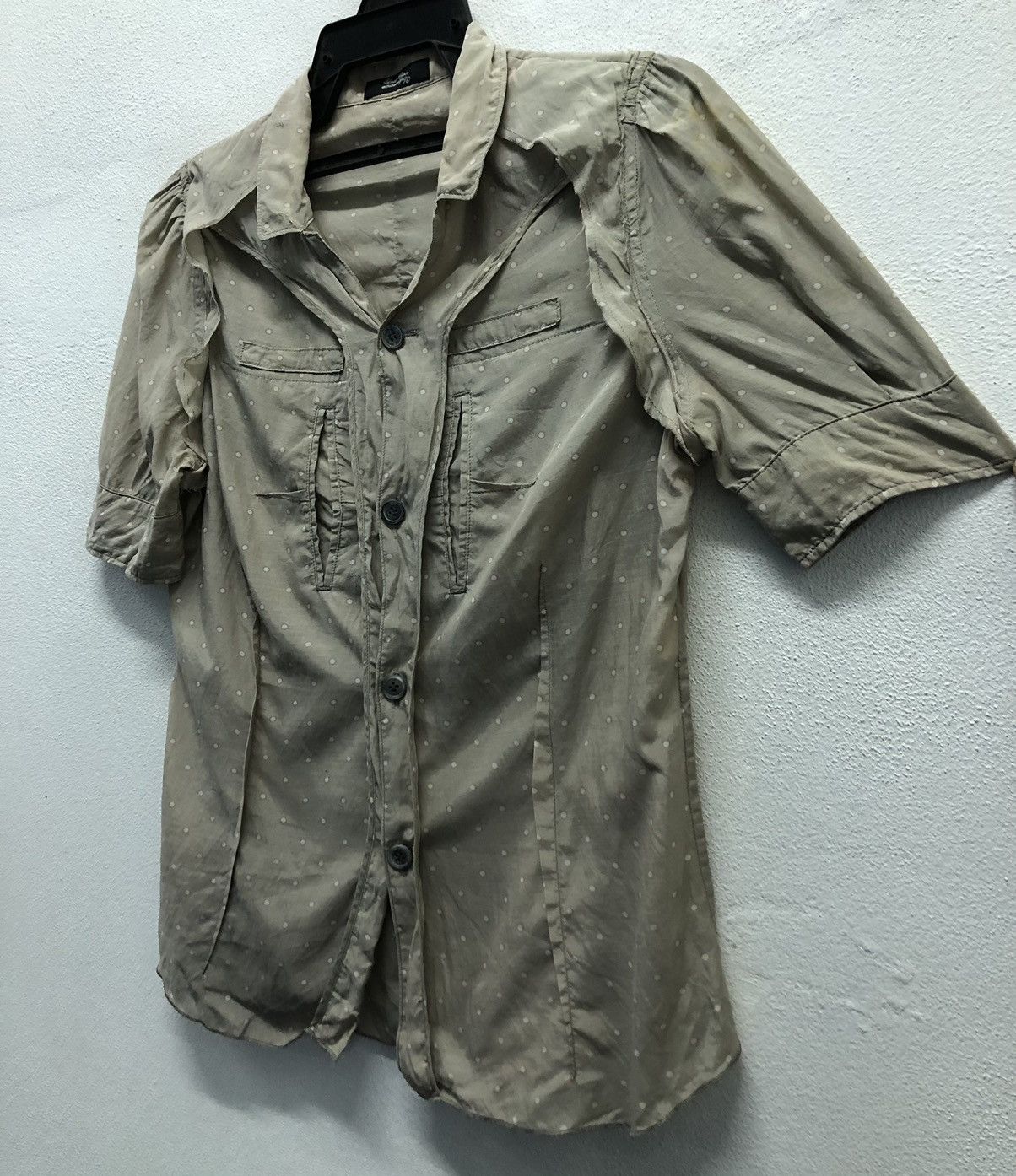 Undercover Vintage Under Cover Made In Japan Short Sleeve ShirtButtonUp Size M / US 6-8 / IT 42-44 - 4 Thumbnail