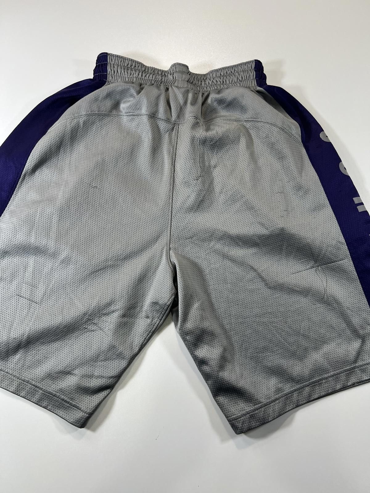 Jordan Brand Jordan Men's Basketball Shorts Grey and Purple Size US 32 / EU 48 - 7 Thumbnail