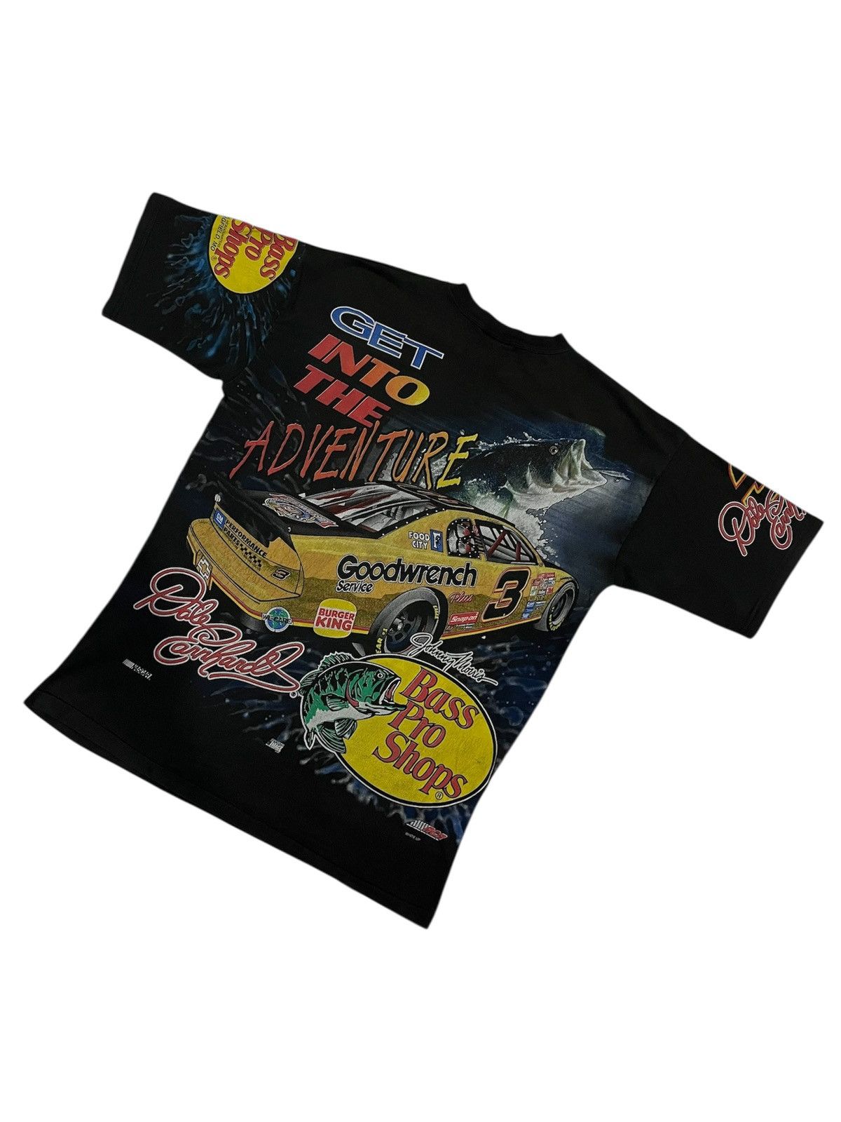 Vintage VINTAGE NASCAR ALL OVER PRINT 90s Size US L / EU 52-54 / 3 - 2 Thumbnail