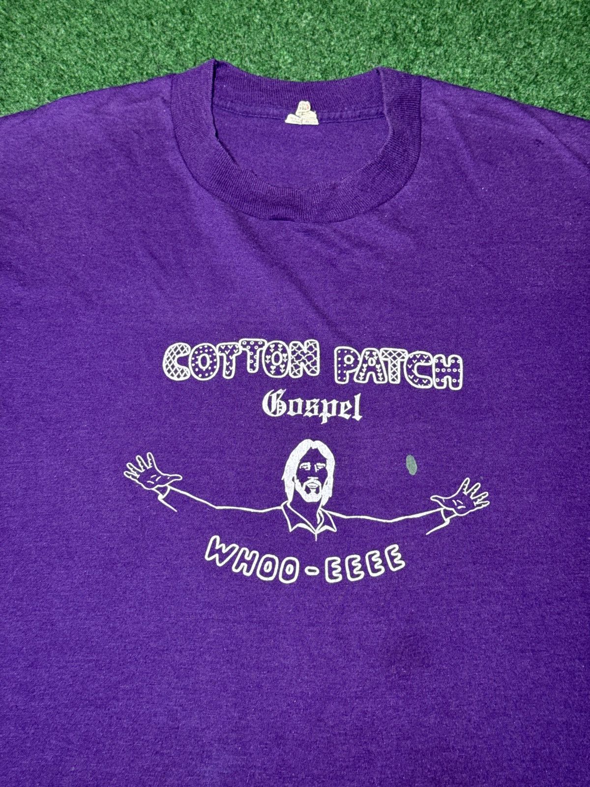 Vintage Vintage 80s 90s Cotton Patch Gospel 20x27 Church T Shirt Size US M / EU 48-50 / 2 - 2 Thumbnail