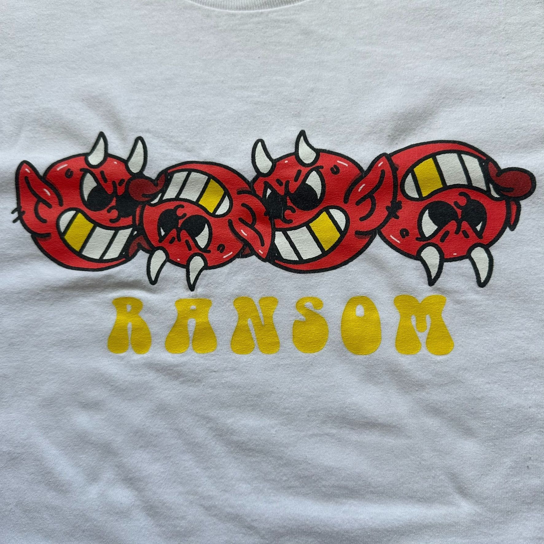 Ransom Clothing Ransom Devil Heads Roll T-Shirt Emo Punk Streetwear Size US XXL / EU 58 / 5 - 2 Thumbnail