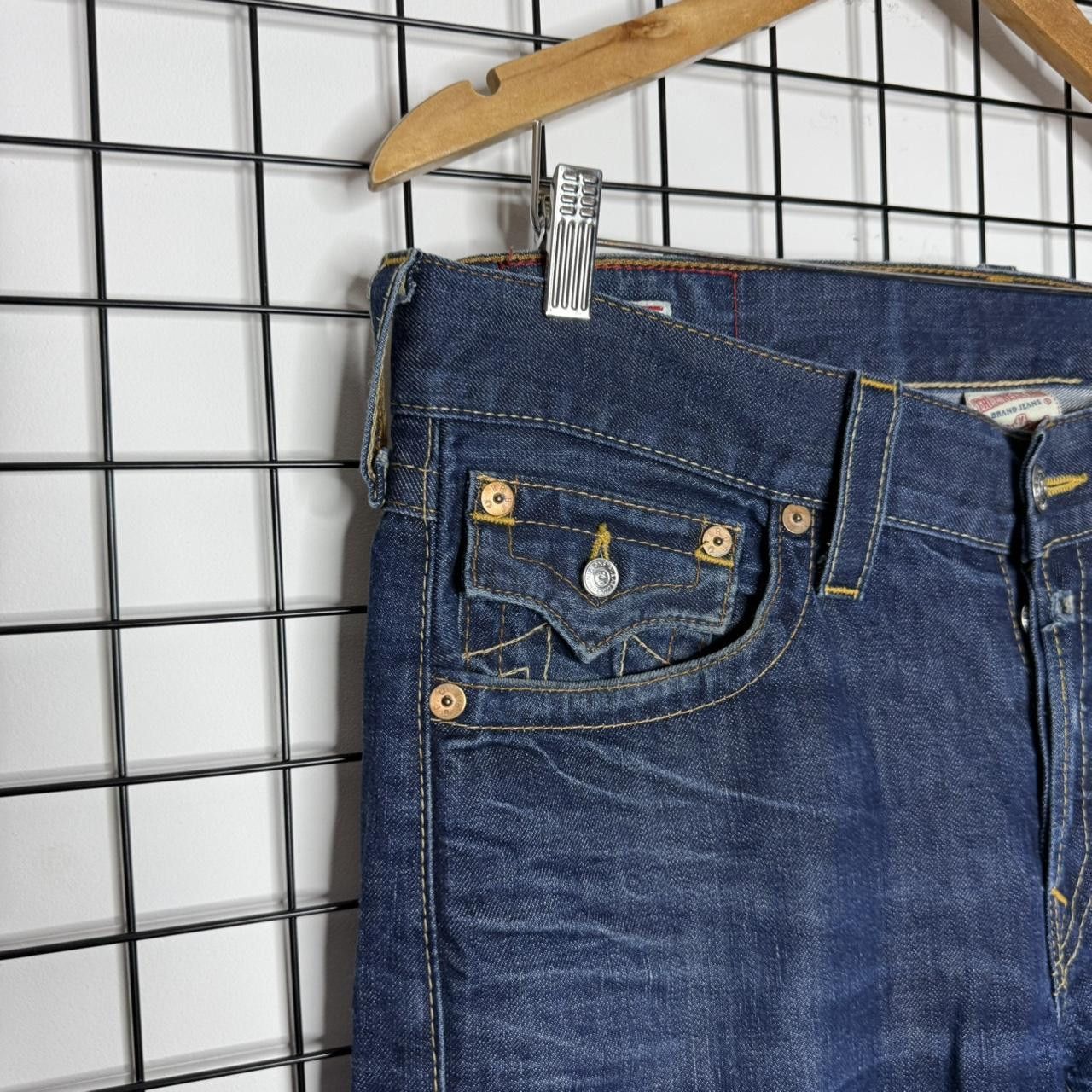 True Religion True Religion Zach Jeans Fat Stitch Boot Cut Size US 34 / EU 50 - 6 Thumbnail
