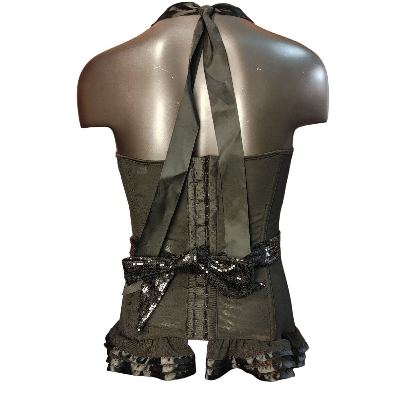 Other Adore Me M Sexy Corset Sequin Costume Halloween Burlesque Size M / US 6-8 / IT 42-44 - 2 Thumbnail