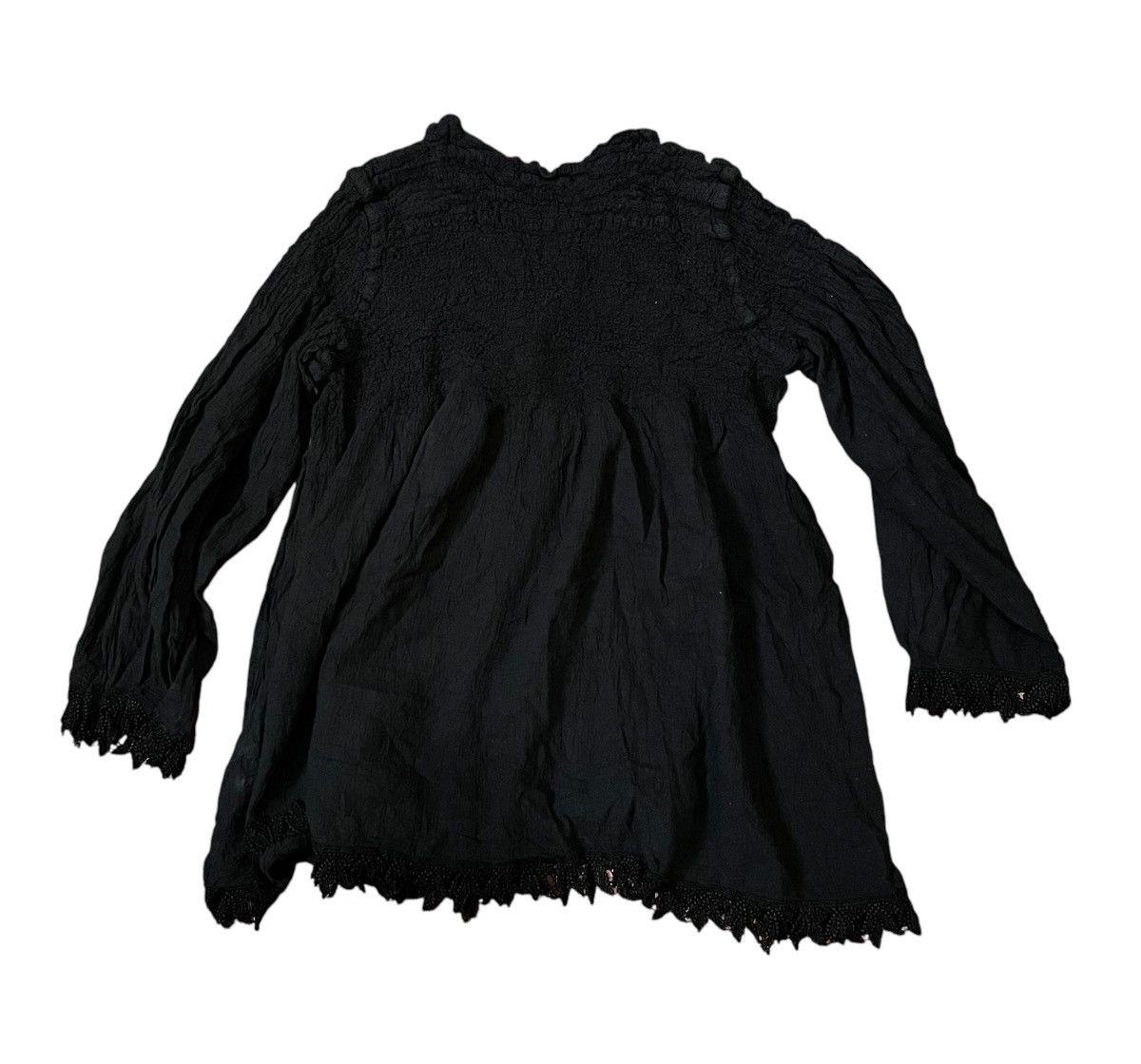 Homme Plisse Issey Miyake *FINAL DROP* Issey miyake me crumpled ruffled blouse outer Size S / US 4 / IT 40 - 5 Thumbnail