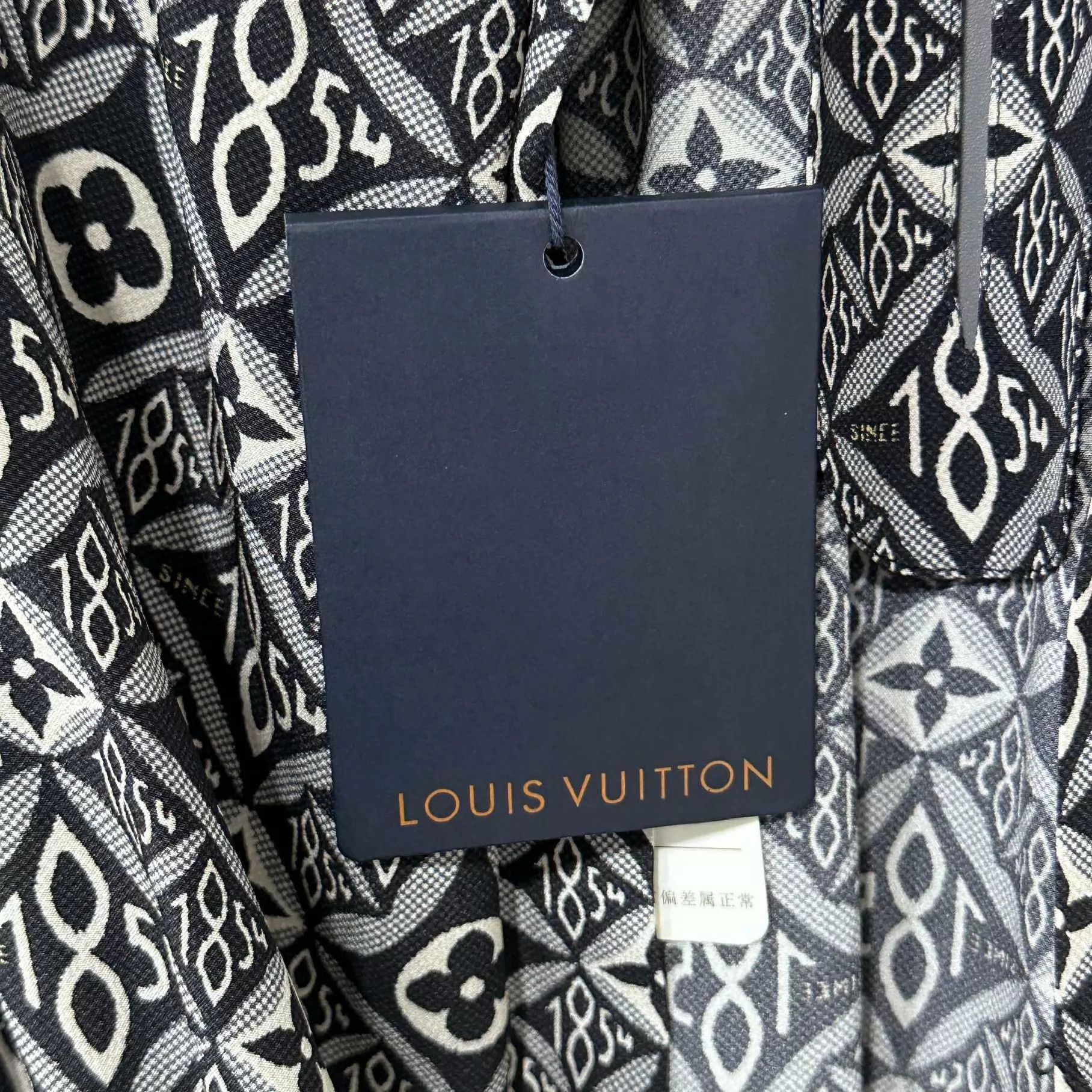 Louis Vuitton LV all over print silk dress new size 38 Size S / US 4 / IT 40 - 4 Thumbnail