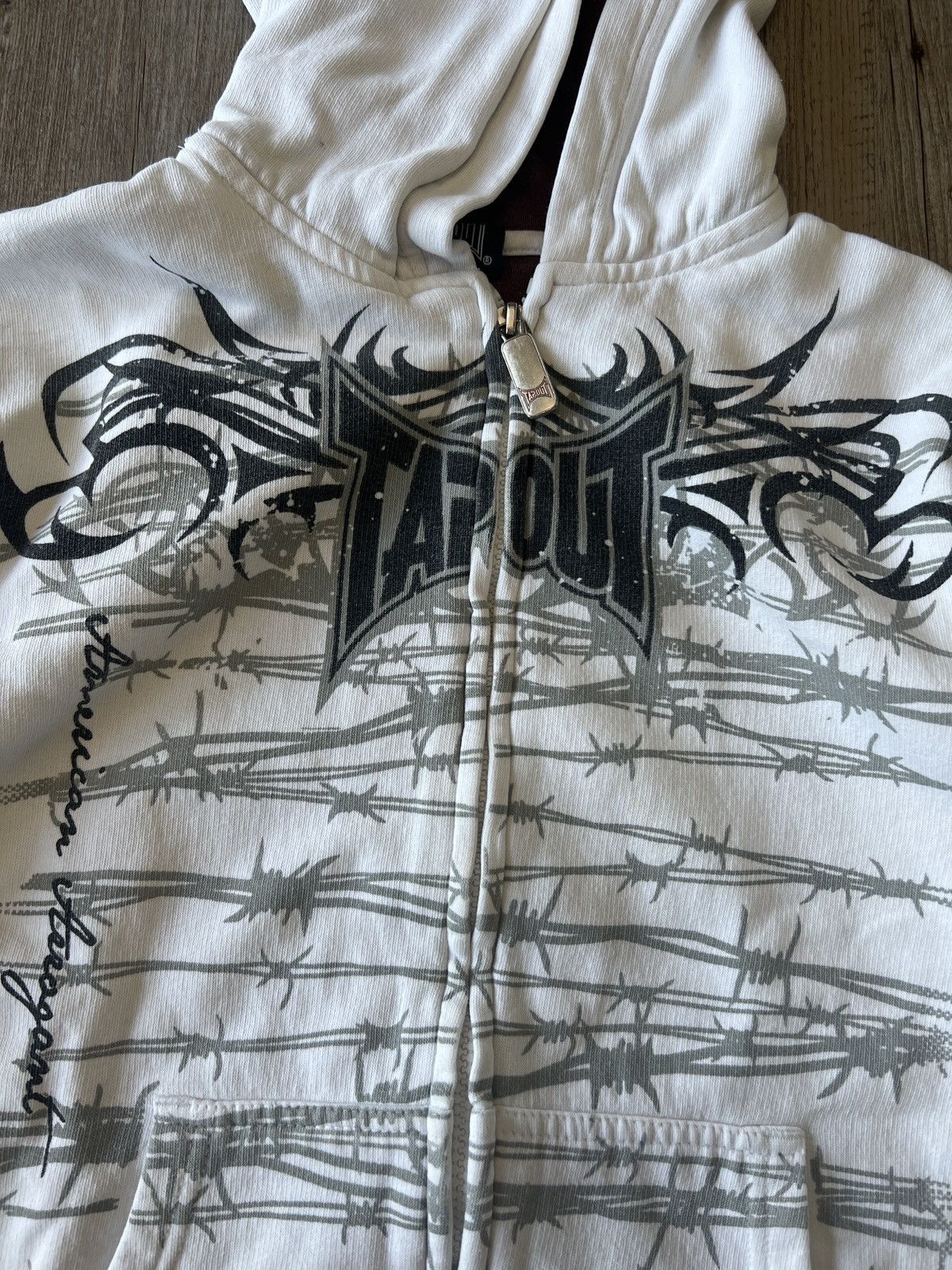 Affliction × Tapout Tapout Hoodie Zip up Size US S / EU 44-46 / 1 - 2 Thumbnail