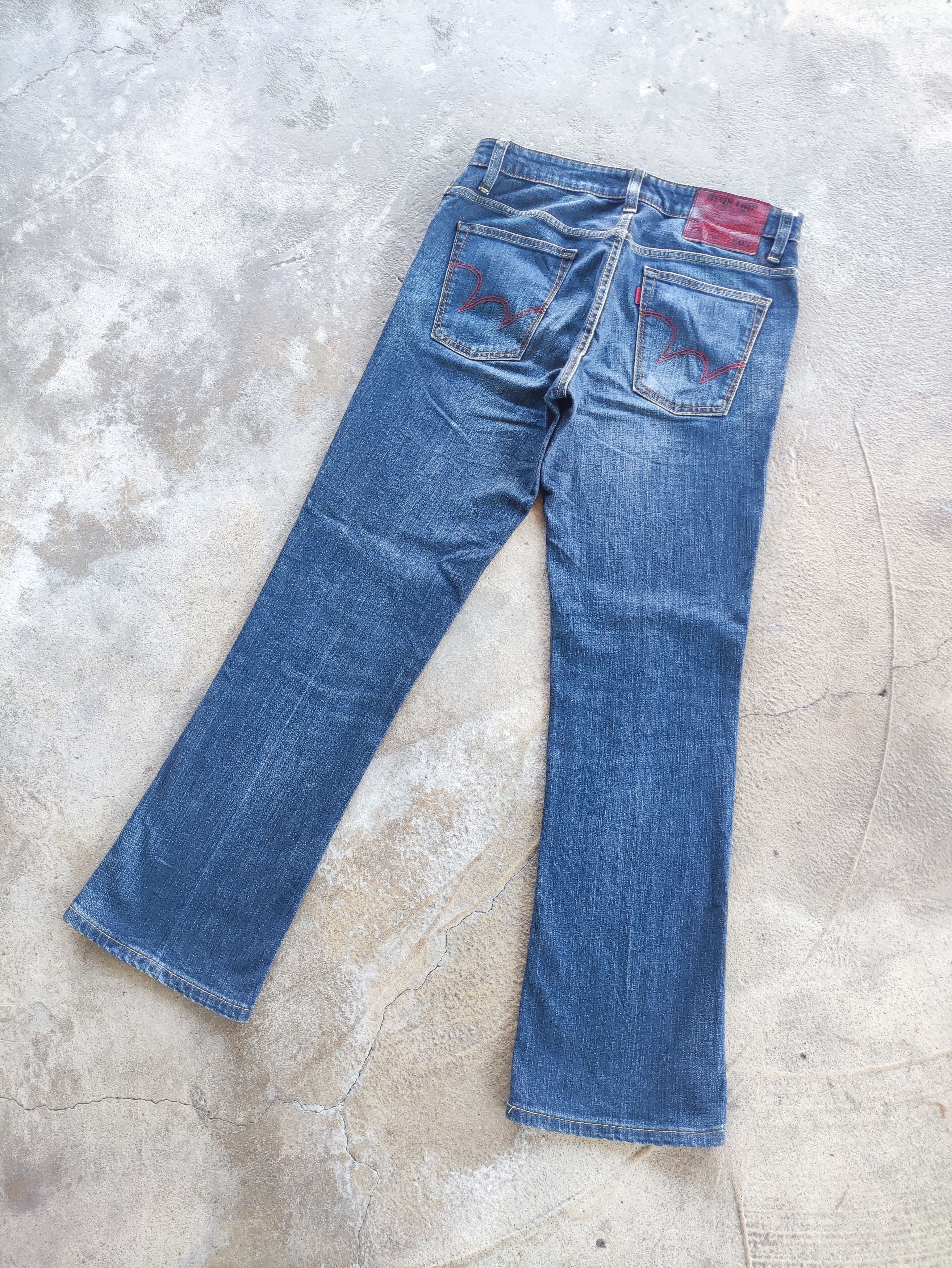 Edwin × Jean Vintage Edwin 503 BOOT Jeans Faded Denim Pants FLARED W32 Size US 34 / EU 50 - 9 Thumbnail