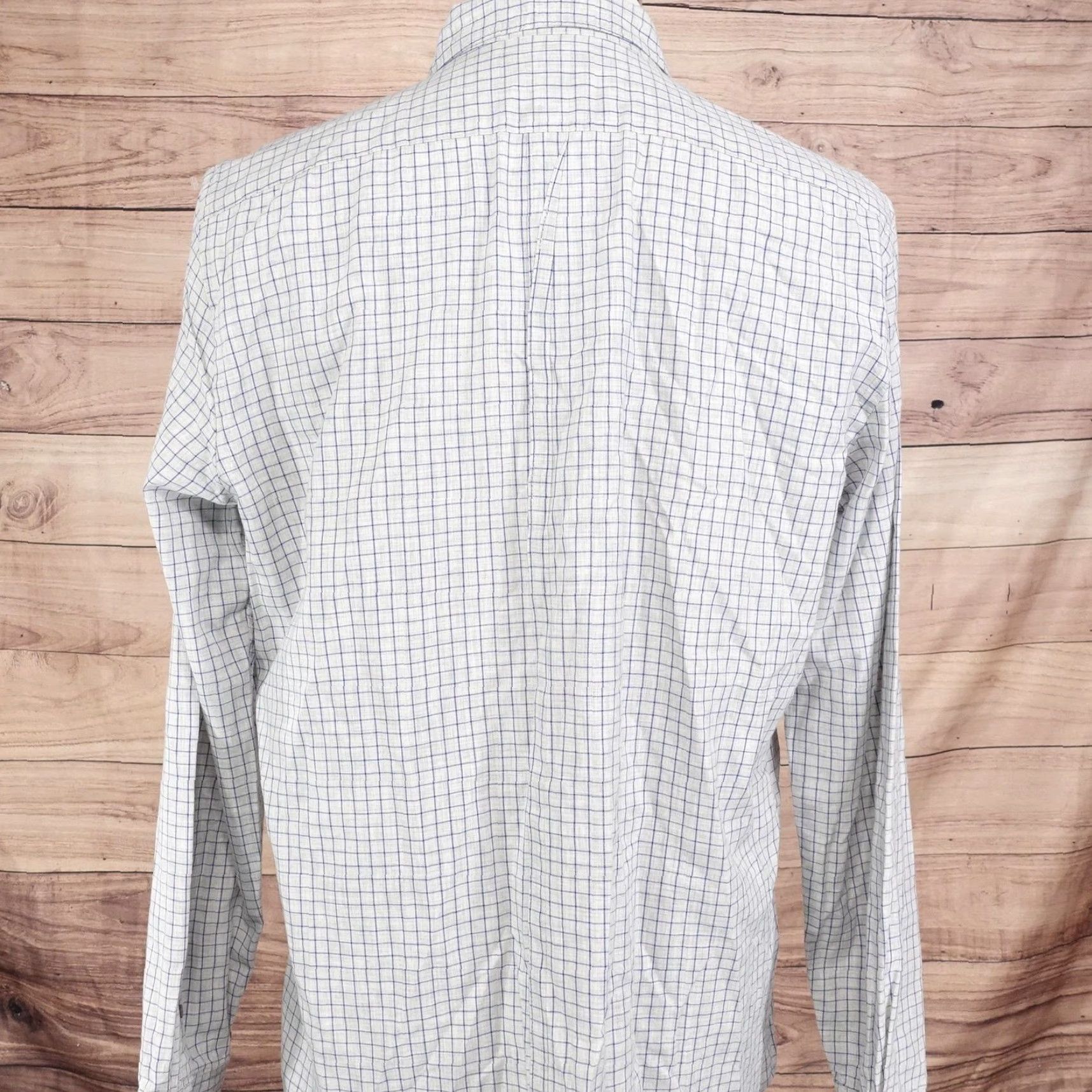 Gap VINTAGE Gap Shirt Mens Large Cotton Check Plaid Button Down Slim Fit Long Sleeve Casual Office Size US L / EU 52-54 / 3 - 4 Thumbnail