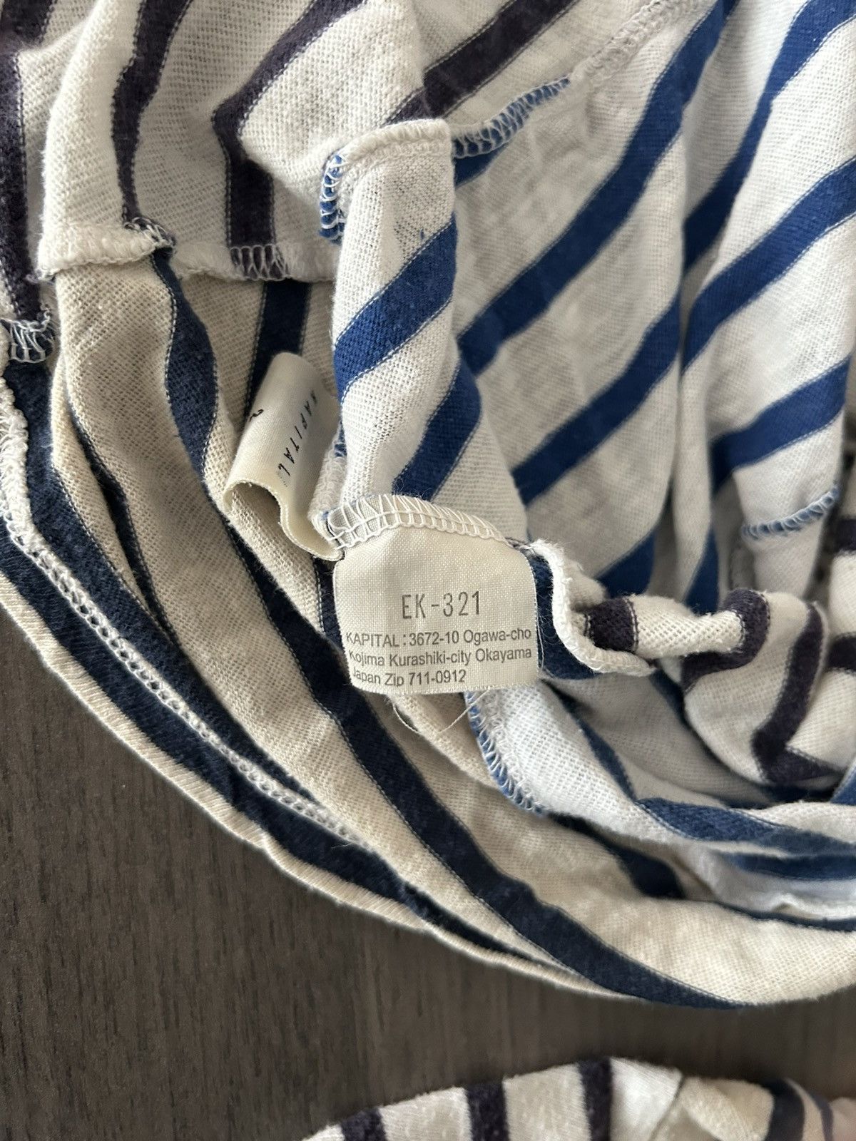 Kapital Kapital vintage crossed stripped shirt Size US S / EU 44-46 / 1 - 10 Thumbnail