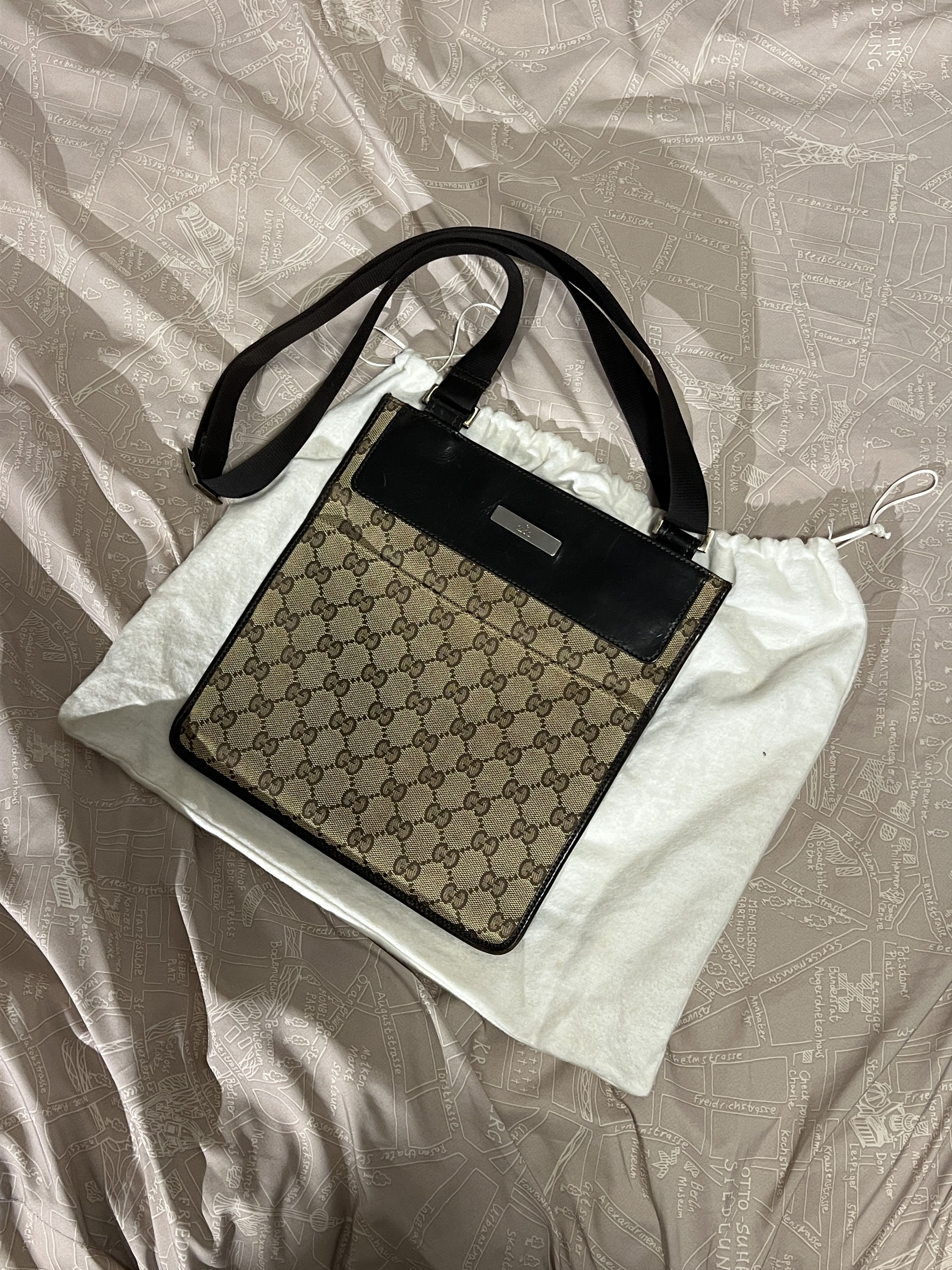 Gucci Gucci Canvas Crossbody Size ONE SIZE - 1 Thumbnail