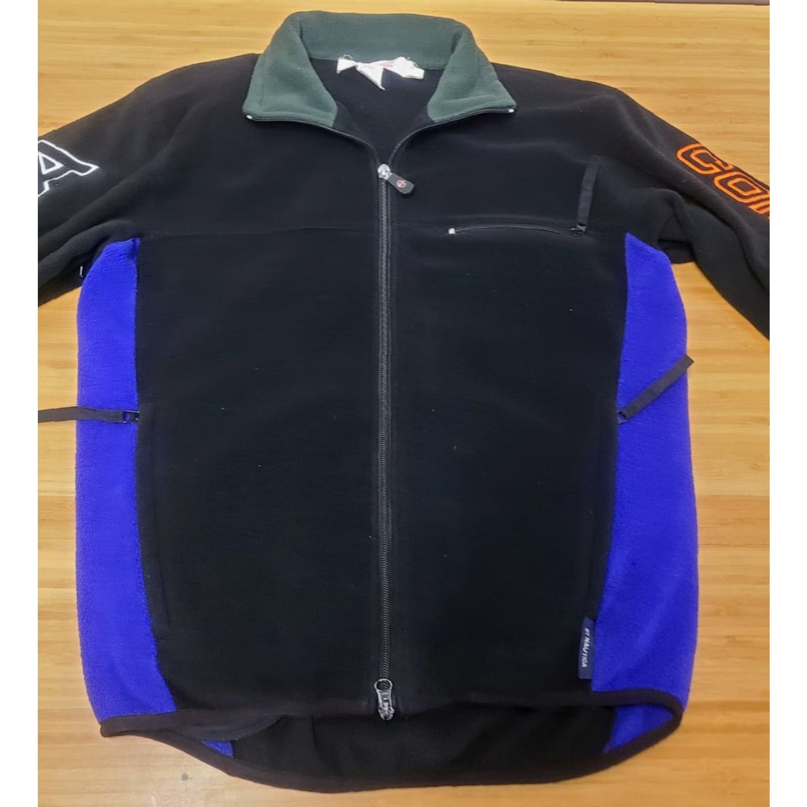 Nautica VINTAGE Nautica Competition Fleece Full Zip Sweater Mens Small USA Polyester Size US S / EU 44-46 / 1 - 3 Thumbnail