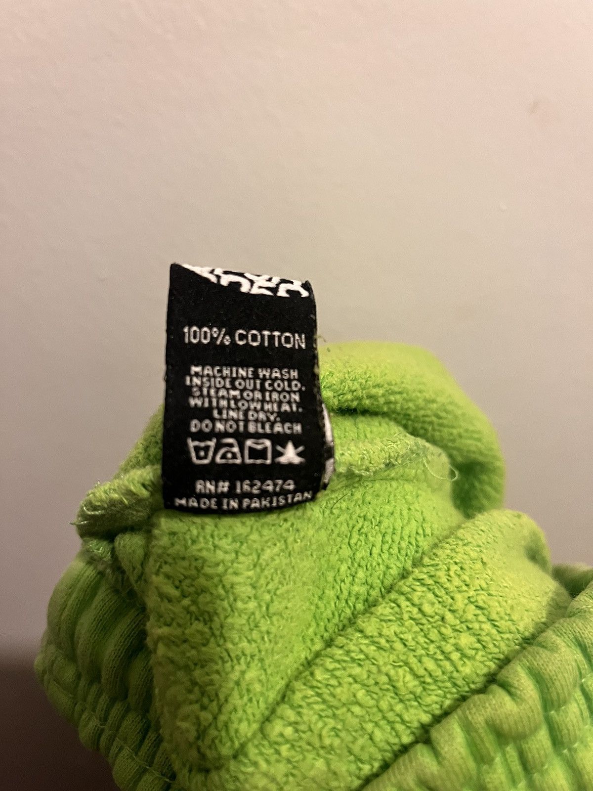 Sp5der Neon Green Sp5der Sweatpants Size US 30 / EU 46 - 4 Thumbnail
