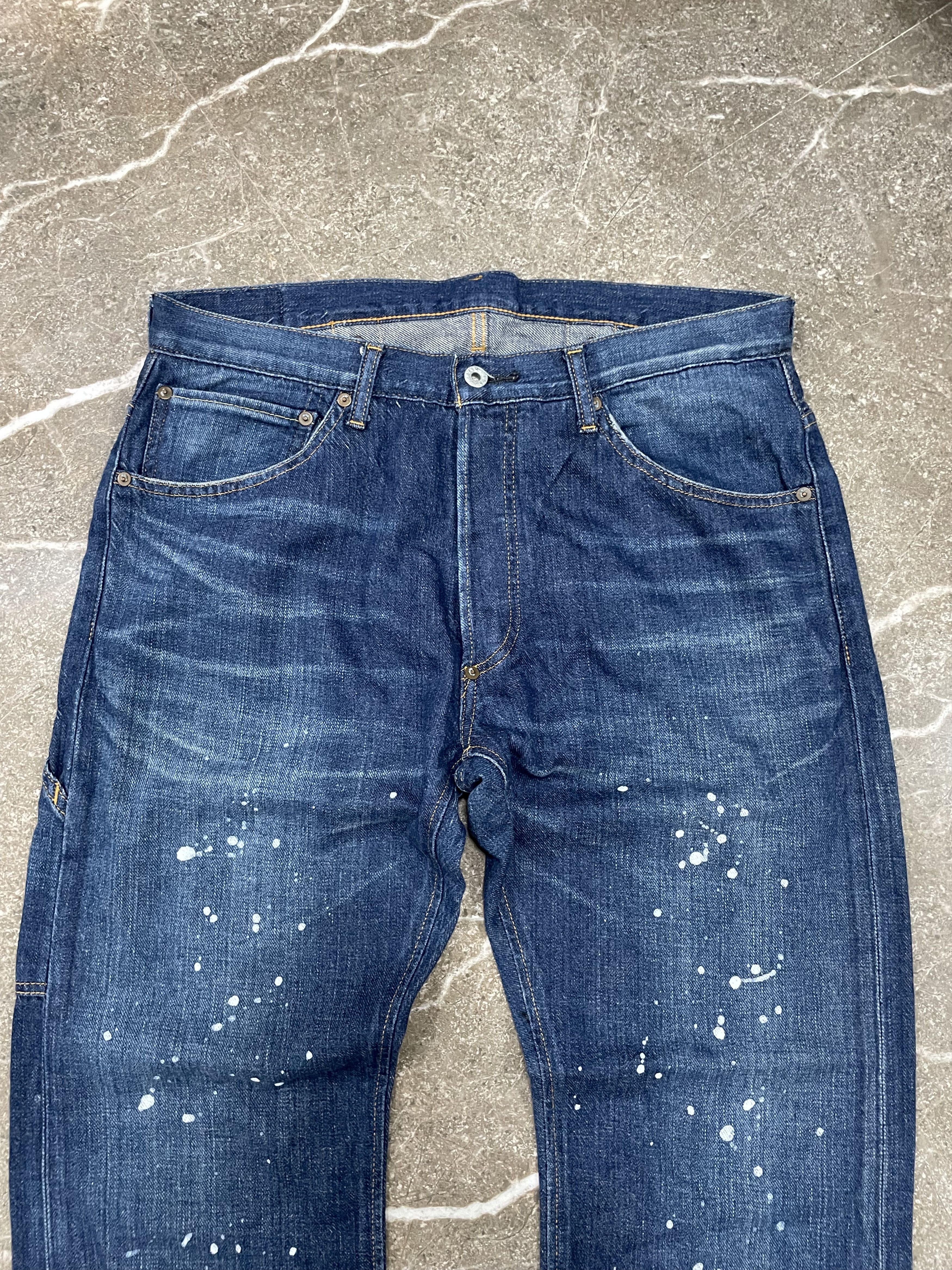 Bape Bape Paint Splat Carpenter Jeans Size US 35 - 6 Thumbnail