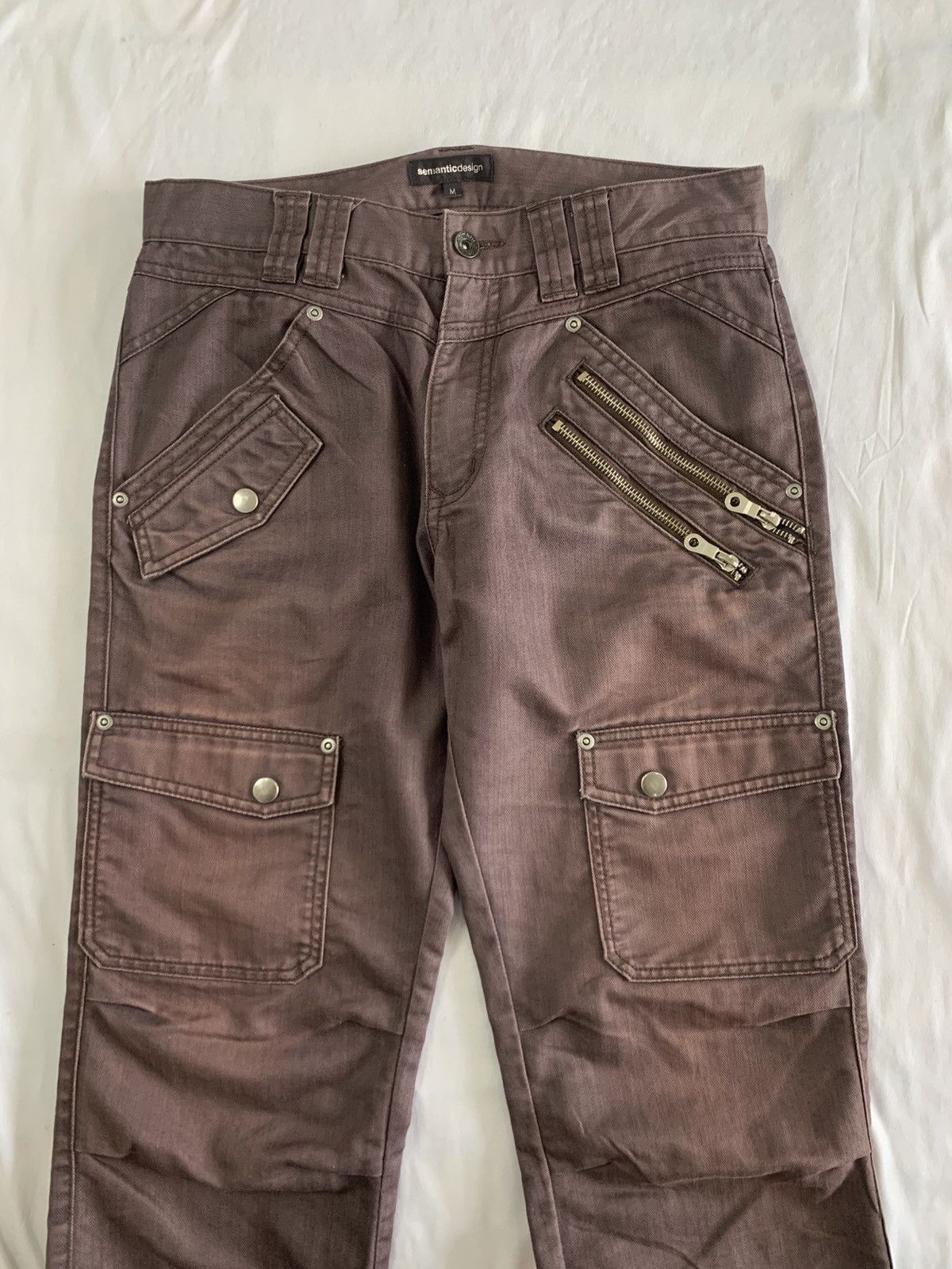 semanticdesign Multi pocket cargo pants from japanese brand semanticdesign Size US 30 / EU 46 - 3 Thumbnail