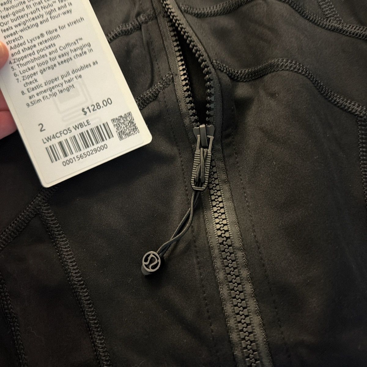 Lululemon LULU Tight Zip Up Size S / US 4 / IT 40 - 4 Thumbnail