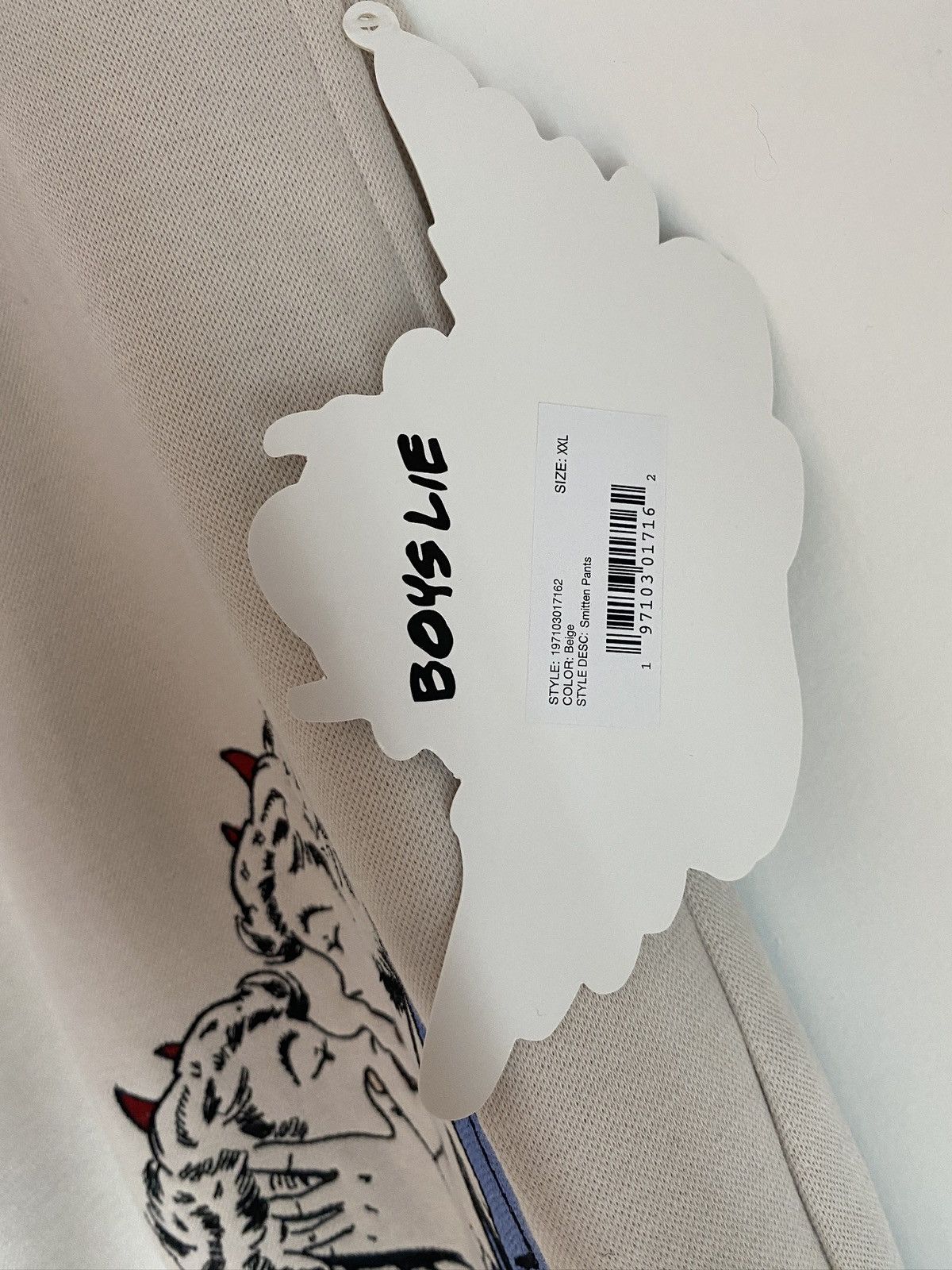 Boys Lie Boys Lie Beige Smitten Pants 2XL Size 33" - 10 Thumbnail