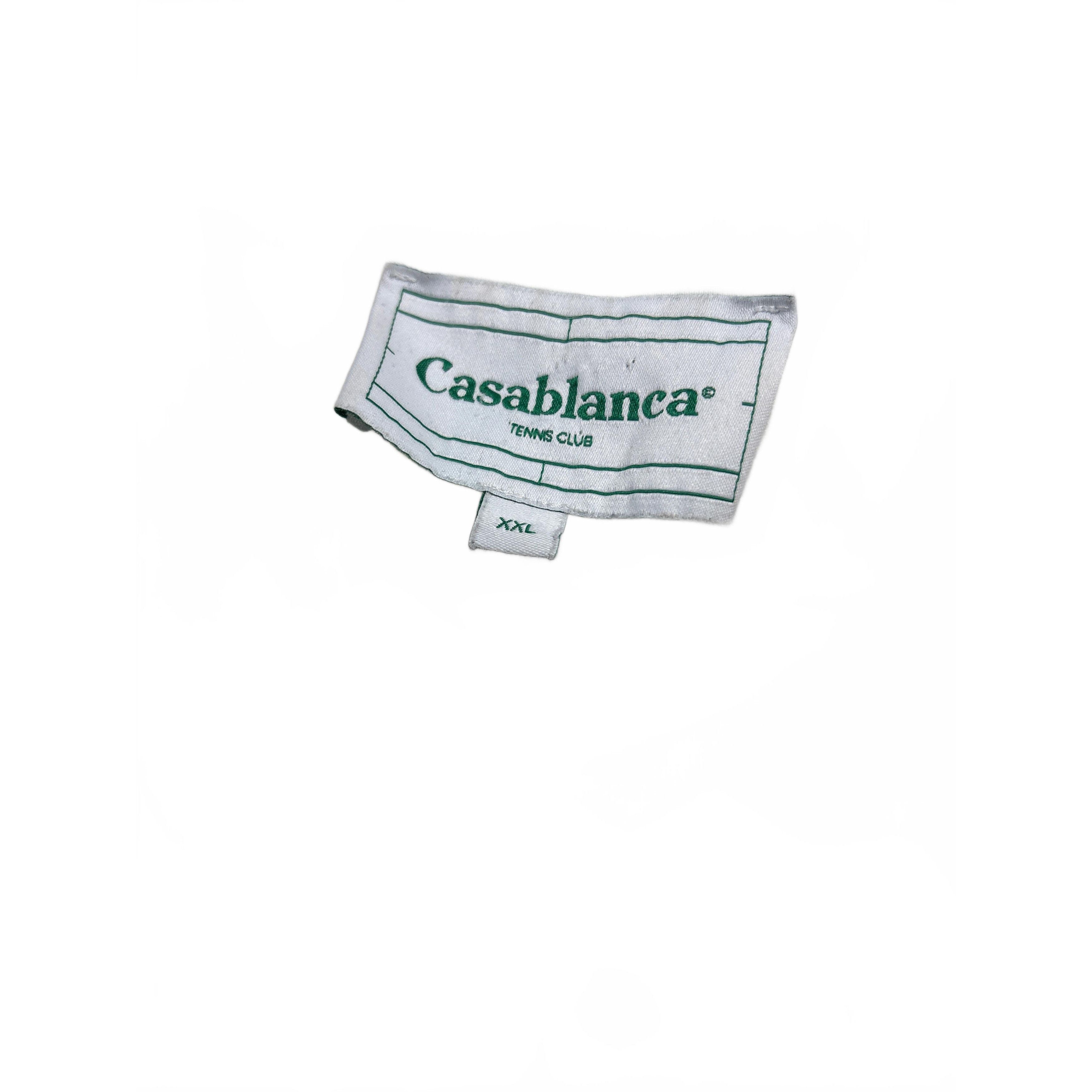 Casablanca Casablanca Polo Shirt White Size US XXL / EU 58 / 5 - 3 Thumbnail