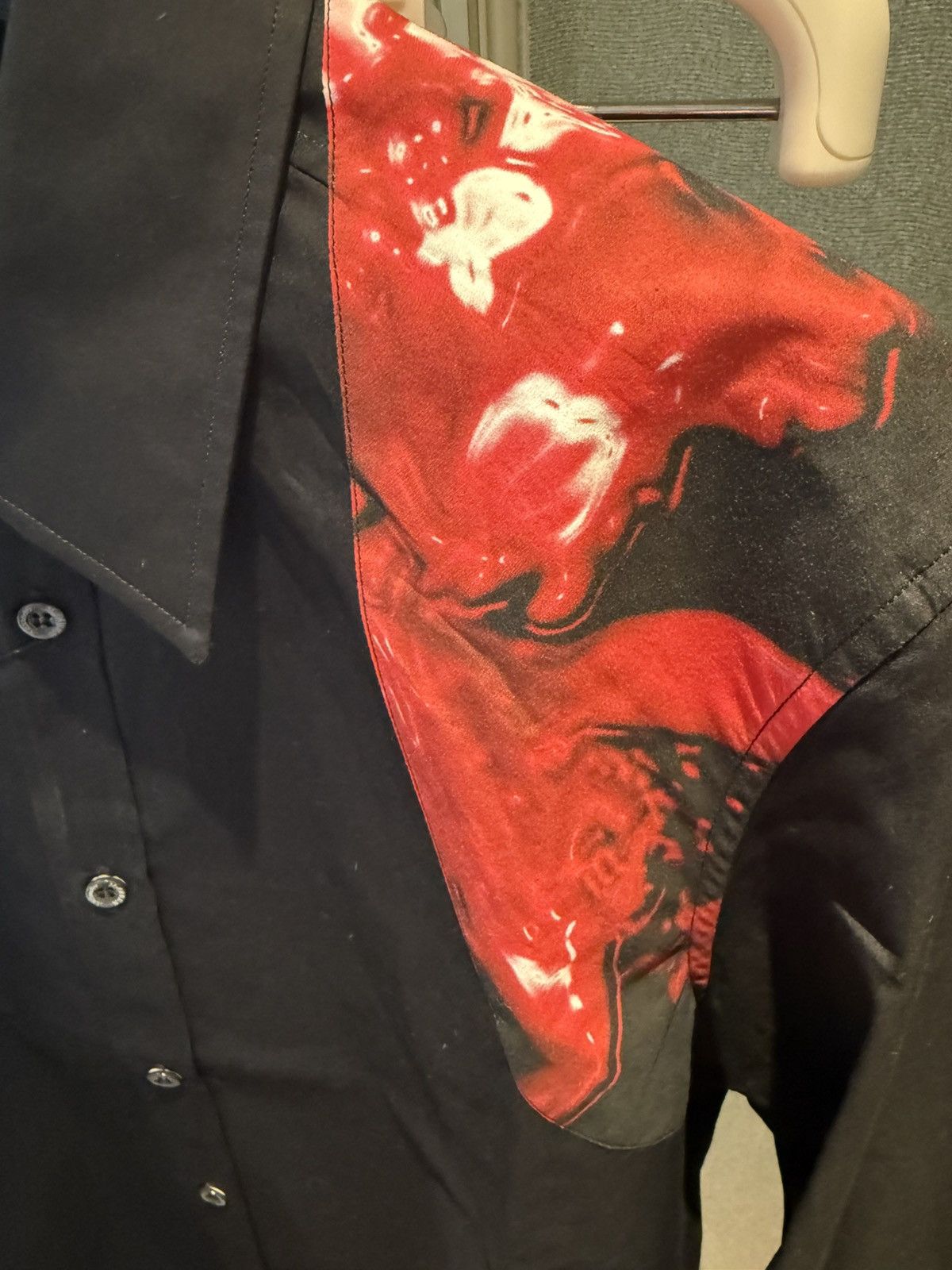 Alexander McQueen Harness cotton poplin shirt size 15++ Size US M / EU 48-50 / 2 - 6 Thumbnail