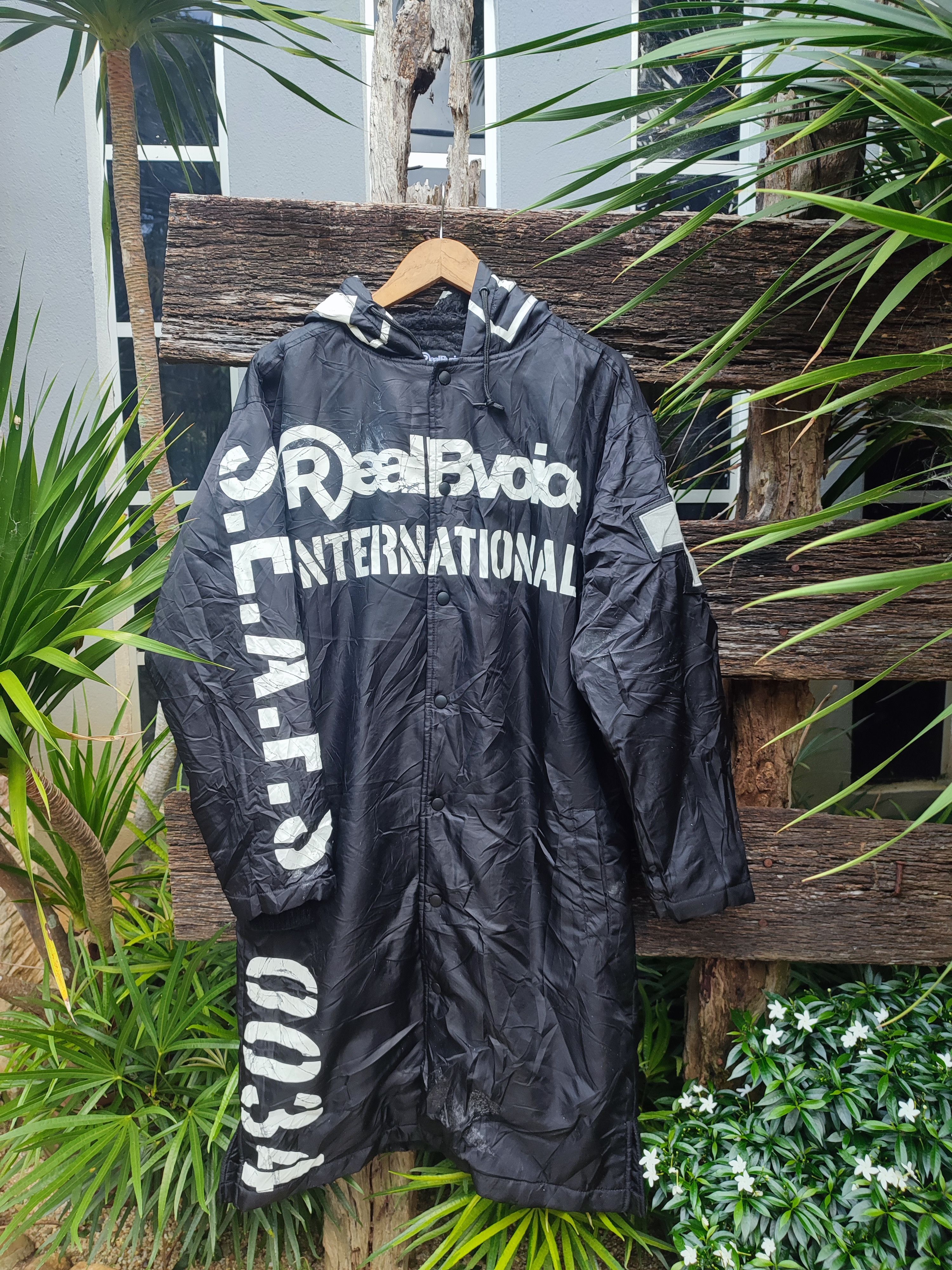 image of Designer Steal Realbvoice Coach Jacket in Black, Men's (Size Small)