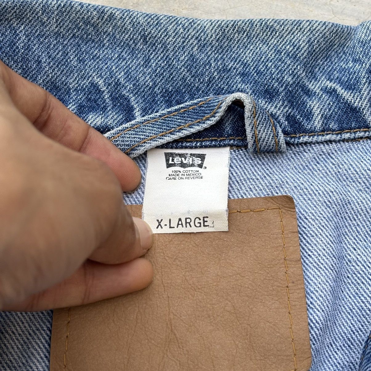 Levi's Vintage Clothing Vintage 00s Levis Denim Trucker Size US XL / EU 56 / 4 - 6 Thumbnail