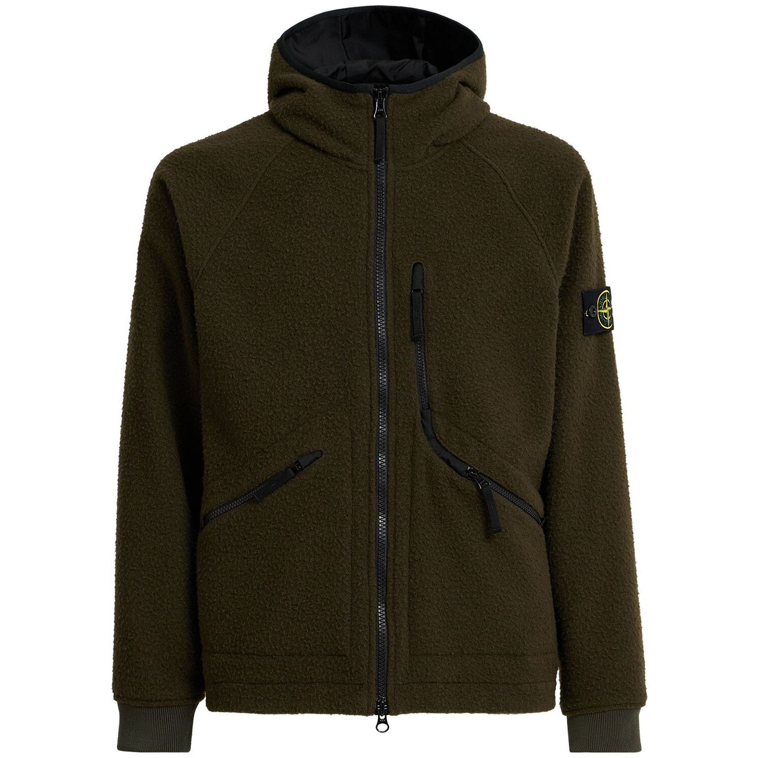 STONE ISLAND Green Wool Jacket New & Authentic (Men's size:M