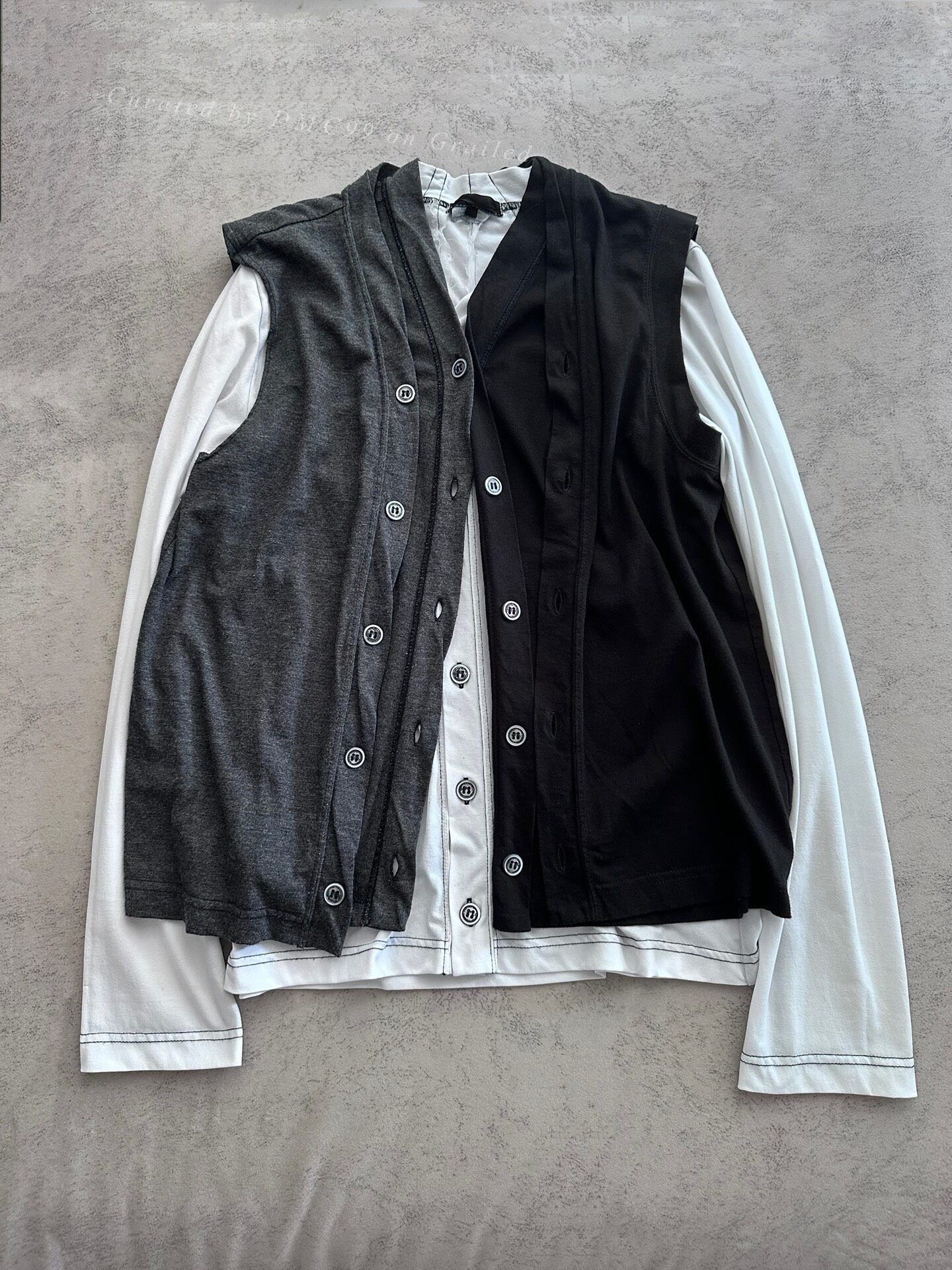 Rei Kawakubo Comme des Garçons 2010 Main Line Cardigan Size S / US 4 / IT 40 - 1 Thumbnail