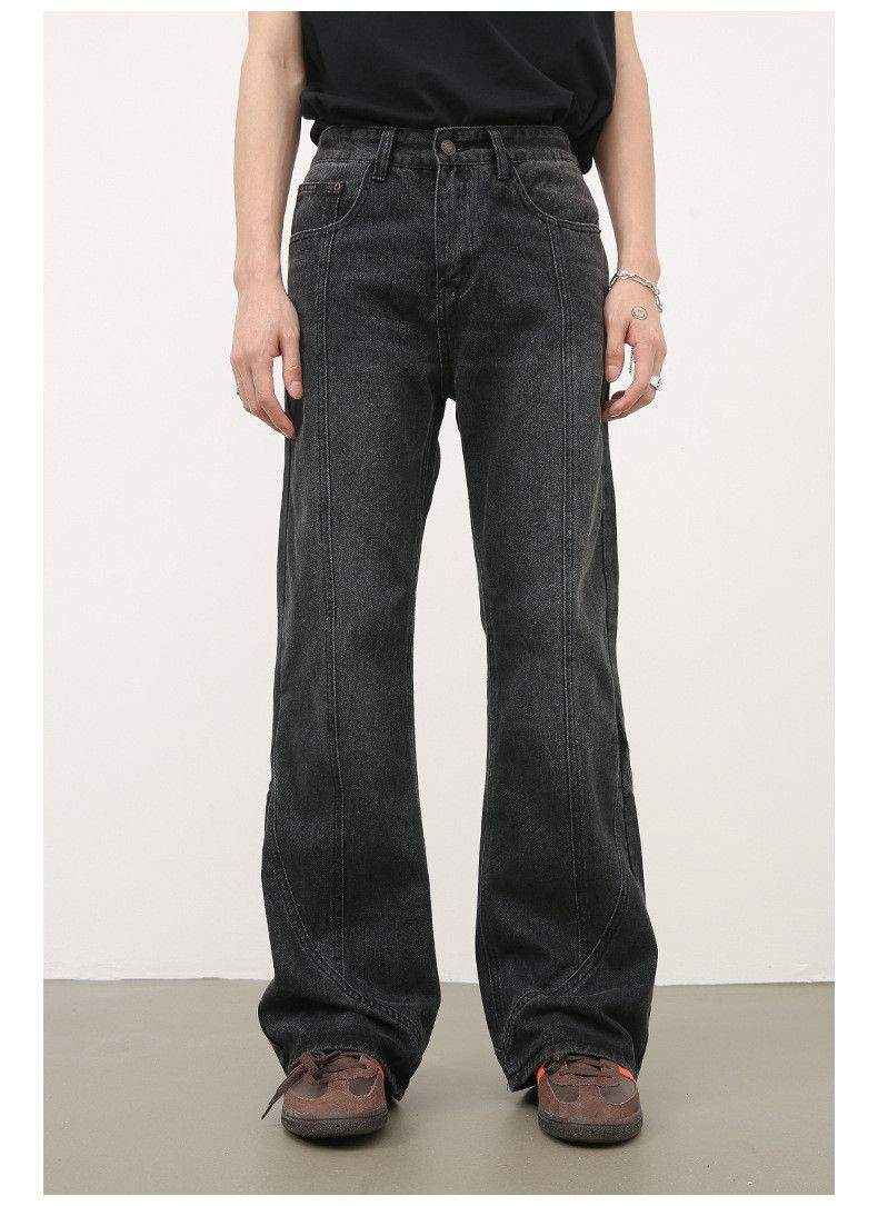 Japanese Brand Men's American retro high street patchwork flared jeans Size US 32 / EU 48 - 1 Thumbnail