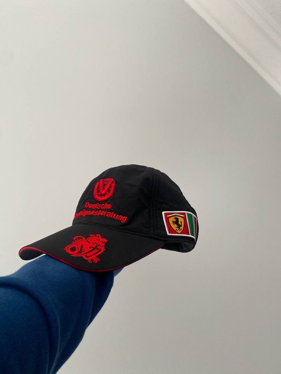 Ferrari × Vintage Vintage Ferrari Schumacher Trapper Hat Y2K OS Size ONE SIZE - 2 Thumbnail