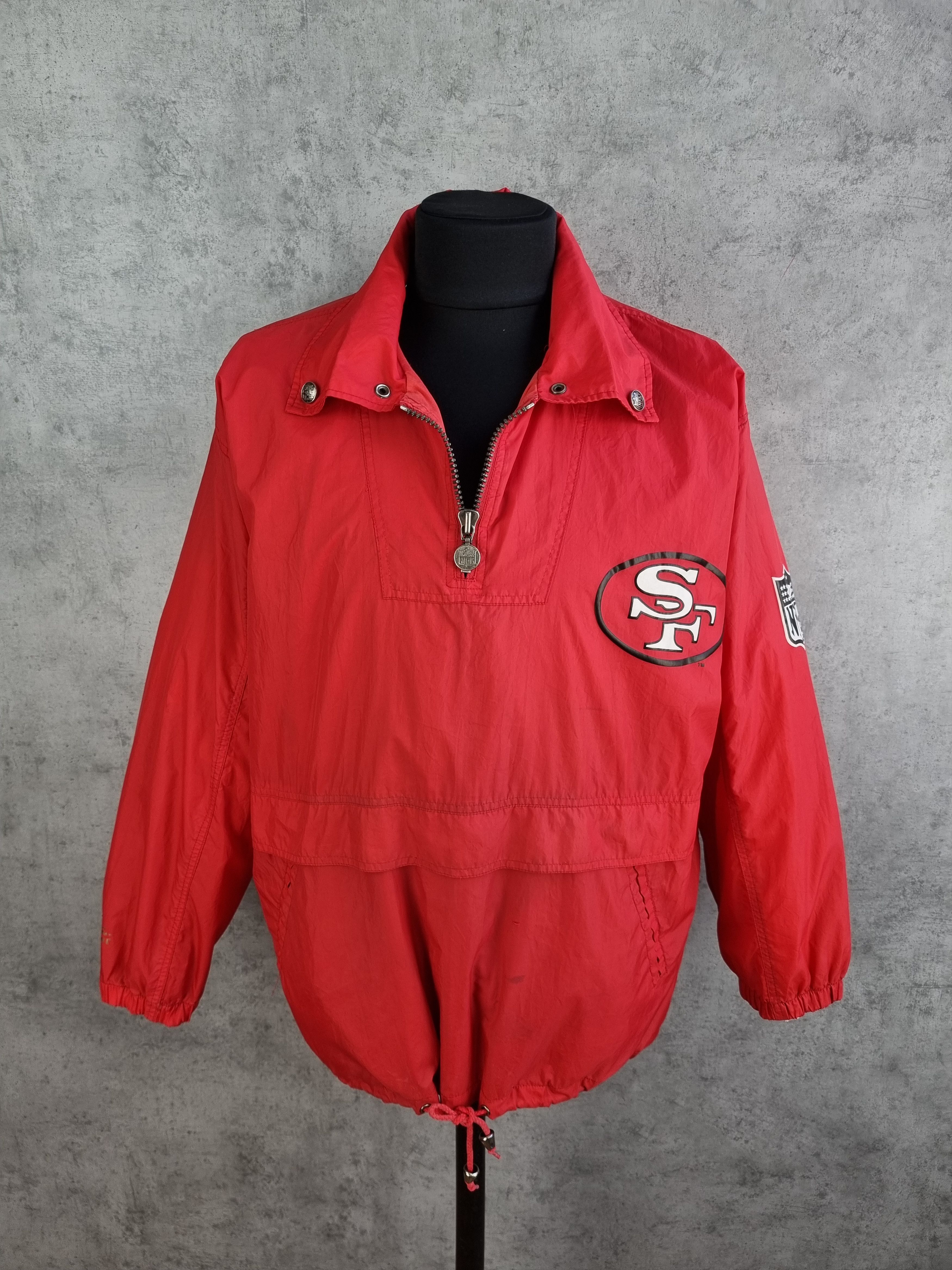 NFL × Vintage 49 ERS Vintage San Francisco NFL Campri Team Line Anorak Size US M / EU 48-50 / 2 - 2 Thumbnail