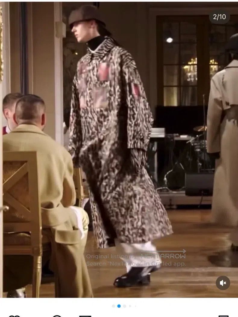 Raf Simons Raf Simons 19FW David Lynch Movie Blue Velvet Leopard coat Size US S / EU 44-46 / 1 - 4 Thumbnail