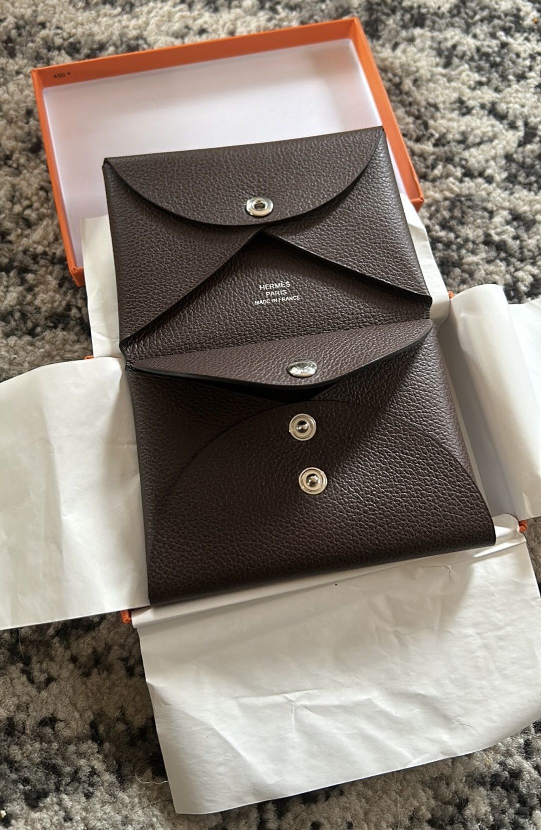 Hermes Hermes Calvi Duo card holder Size ONE SIZE - 6 Thumbnail