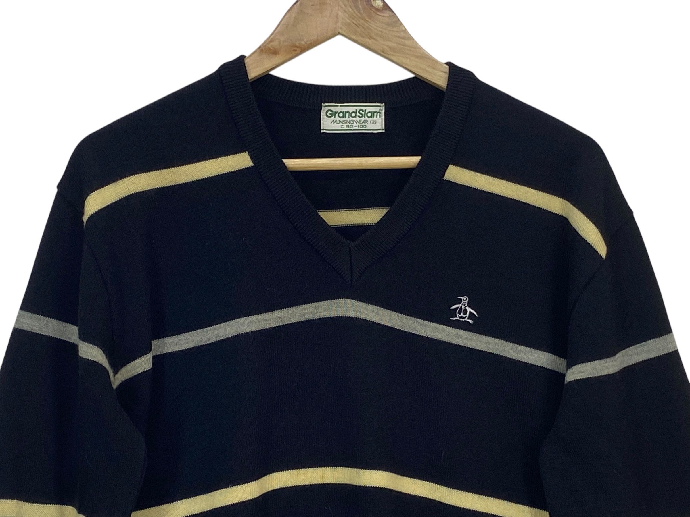 Grand Slam × Vintage Grand Slam Munsingwear Stripes Sweatshirt Size US XS / EU 42 / 0 - 3 Thumbnail